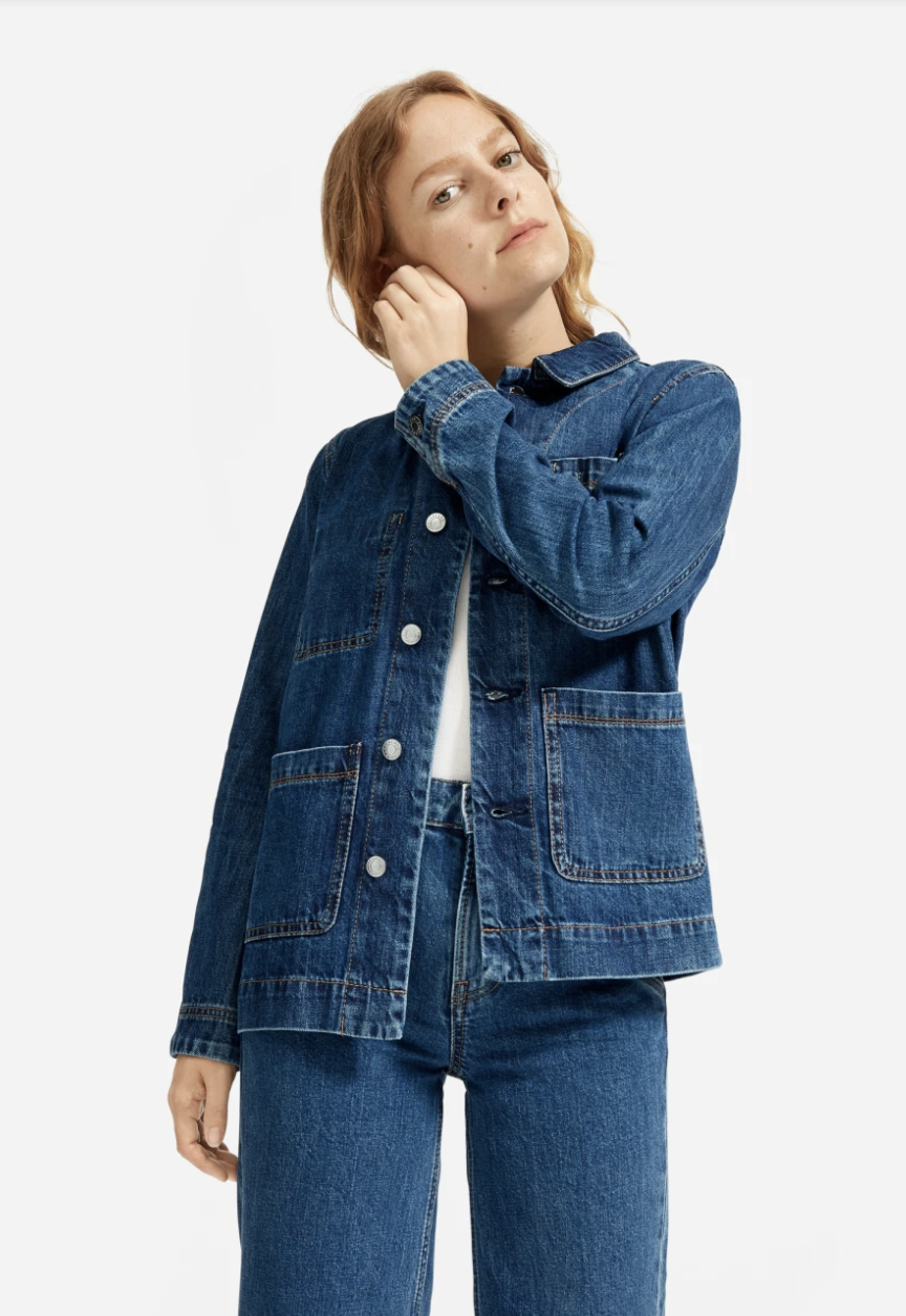 Everlane Denim Chore Coat