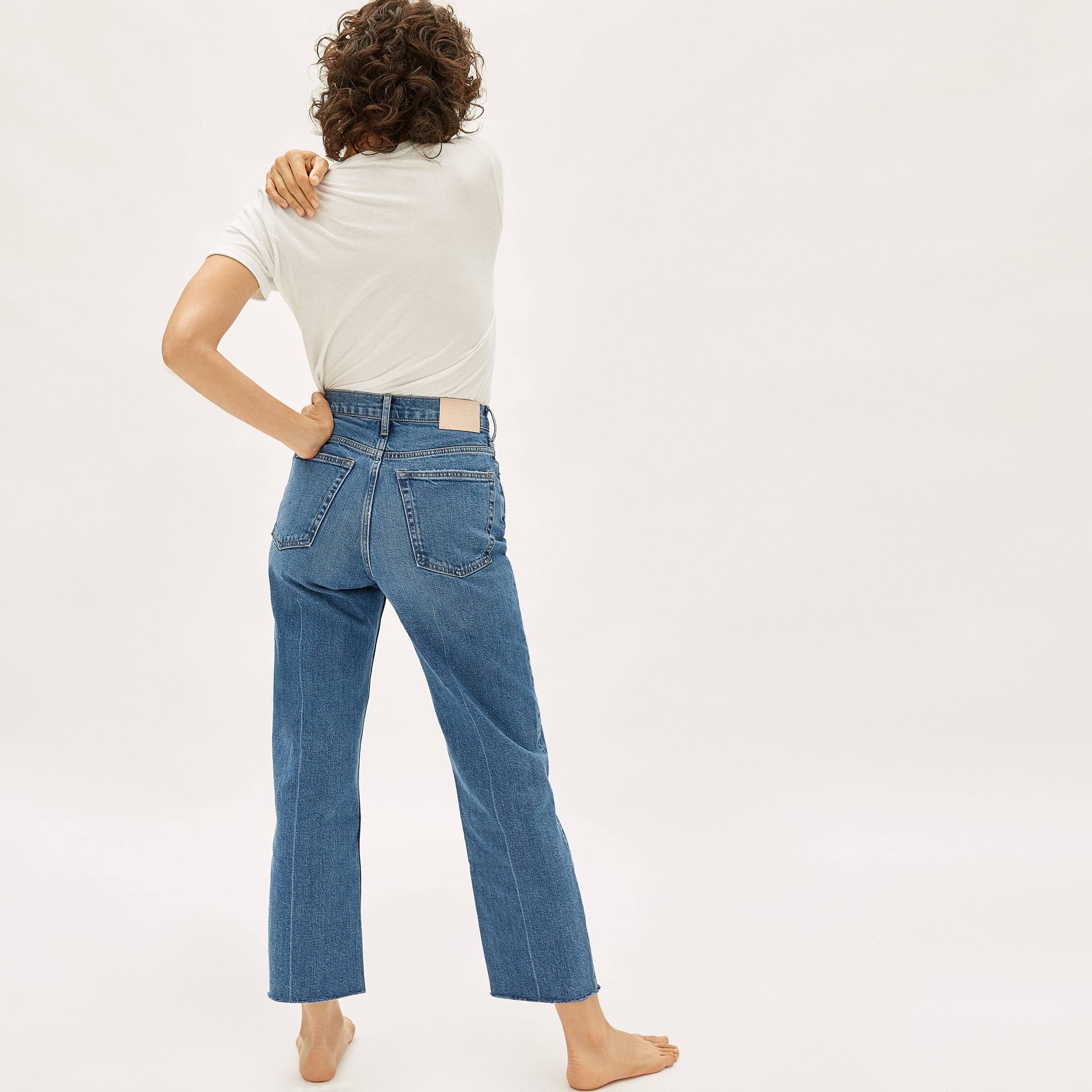 Everlane Vs. Levi’s Jean Review: Way Highs vs Levi's Ribcage Jeans ...