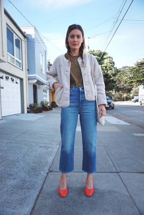 Everlane Vs. Levi's Jean Review: Way Highs vs Levi's Ribcage Jeans — Tiny  Acorn