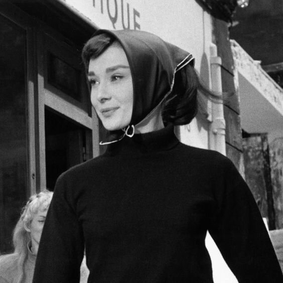 Audrey Hepburn Head Scarf