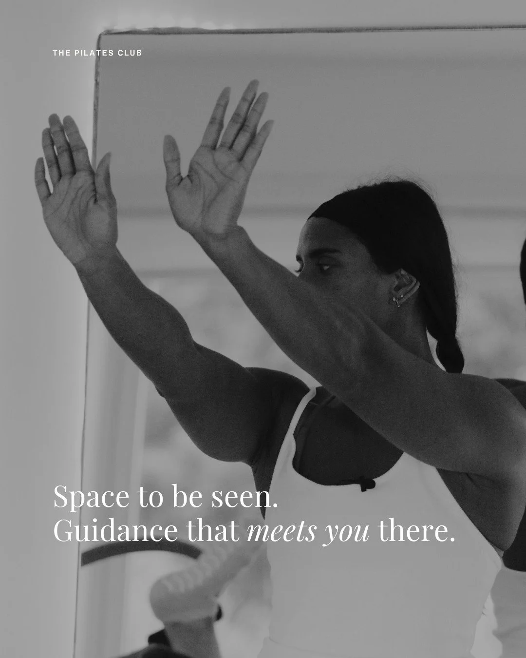 Small classes. Real attention. 

Here, you're not just another body in the room. You're seen. You're guided. Your form matters. Your alignment matters. You matter.

This is what boutique means - we know your name.

#ThePilatesClub #SmallClassBenefits