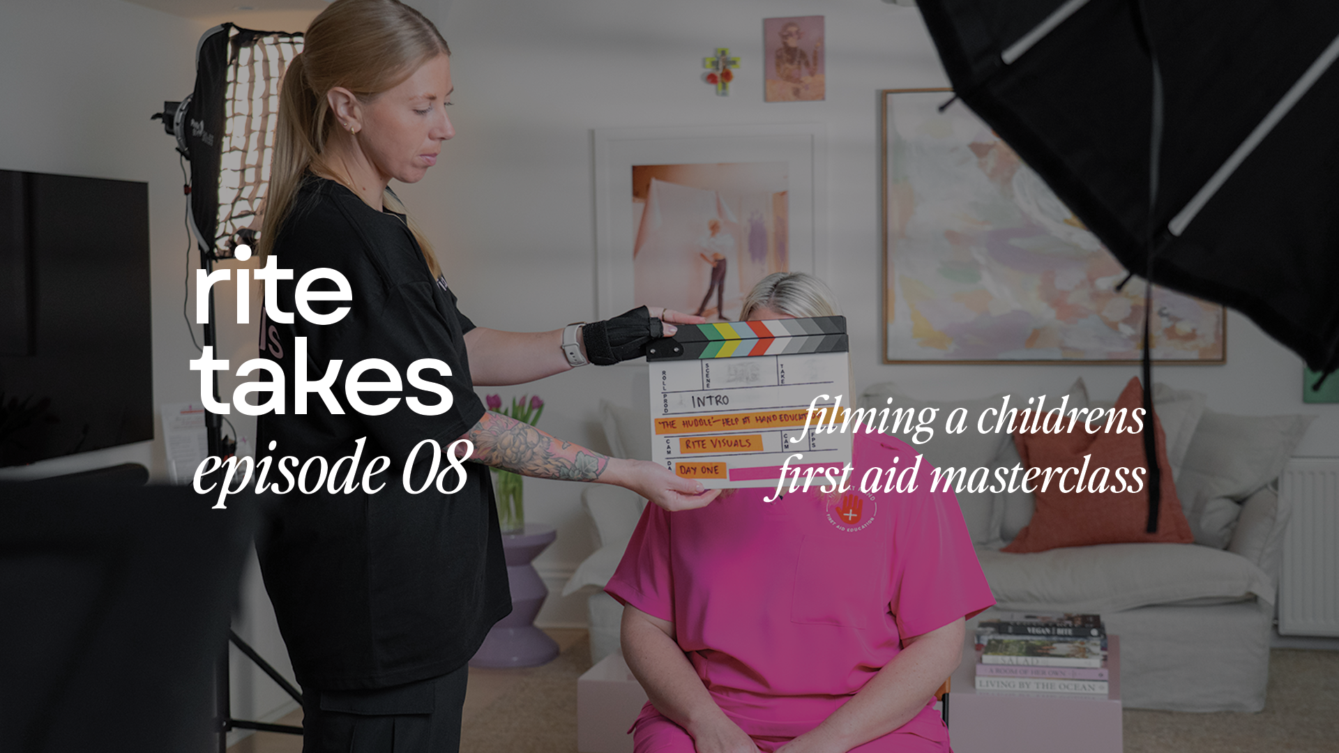 Behind the Scenes: Filming Help at Hand’s First Aid Course