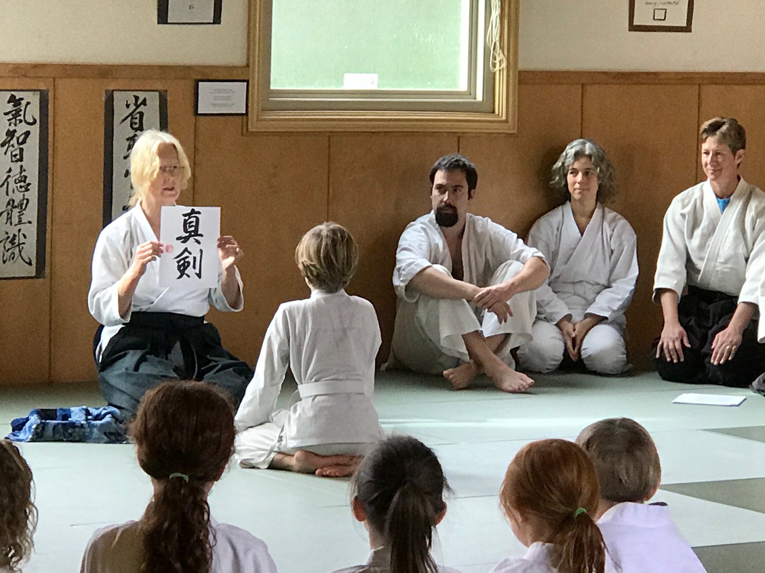 Kangeiko callig LH & child.jpg