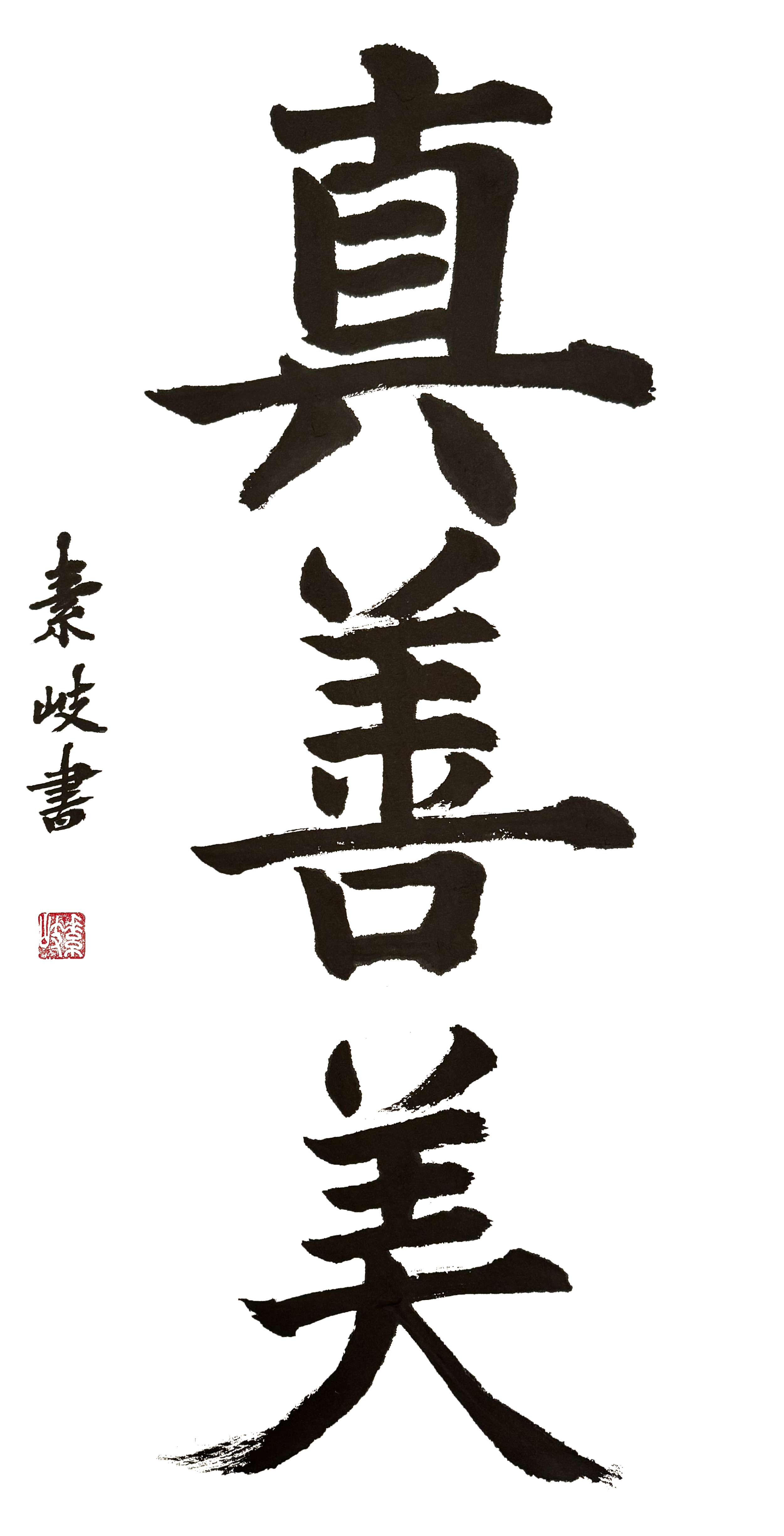 Shin Zen Bi – Calligraphy by Motomichi Anno Sensei