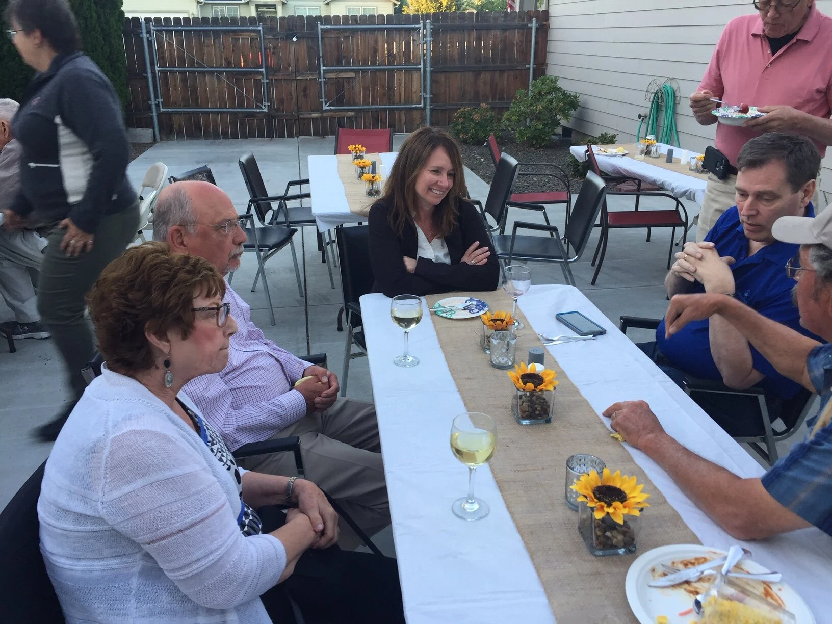 BBQ Hosted by Secretary/Manager Dave Solem