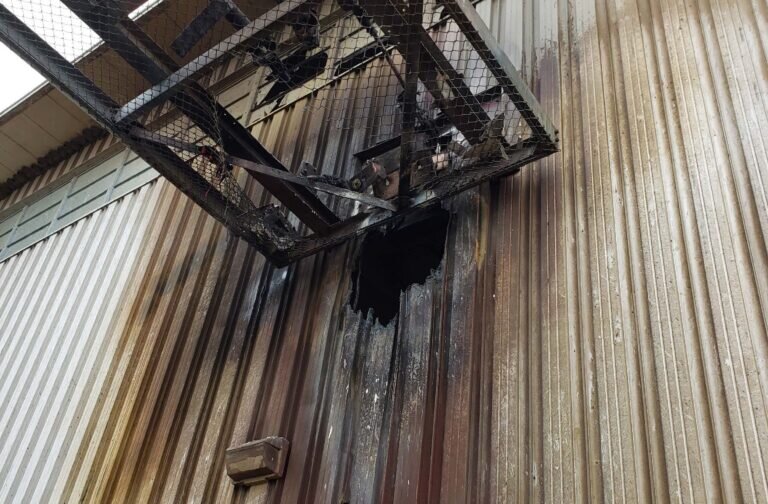 Lightning Strikes Radar Pumping Plant