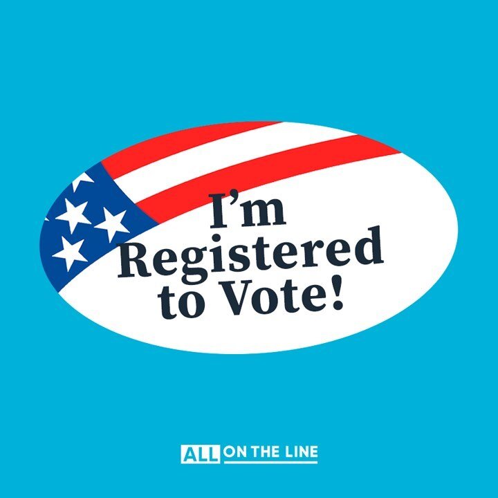 Happy #NationalVoterRegistrationDay! 🎉🗳️🇺🇸

NOW is the time to make sure you are registered to vote! DON&rsquo;T wait until your state&rsquo;s registration deadline.

Go to whenweallvote.org (link in bio!) RIGHT NOW to check your voter registrati