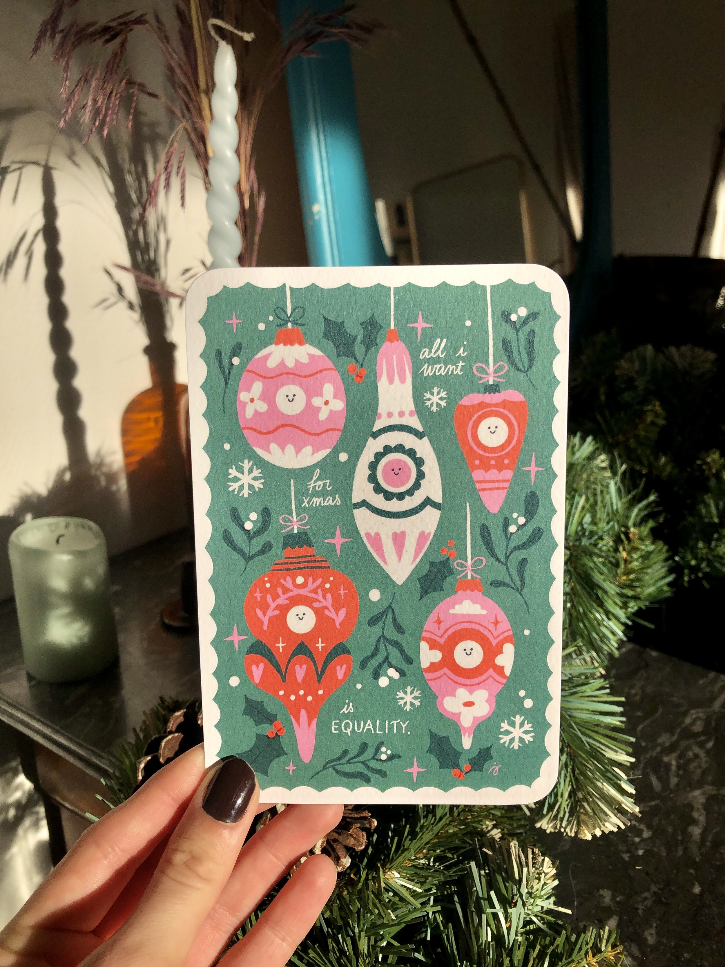 All i want for xmas - Christmas Card