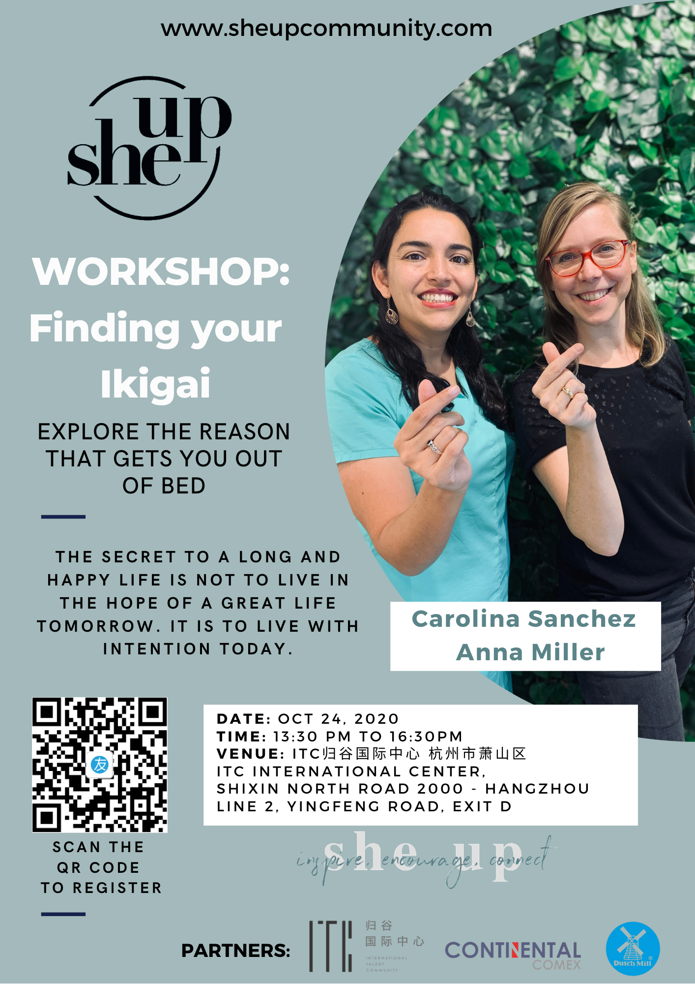 Workshop: Finding your Ikigai, in Hangzhou