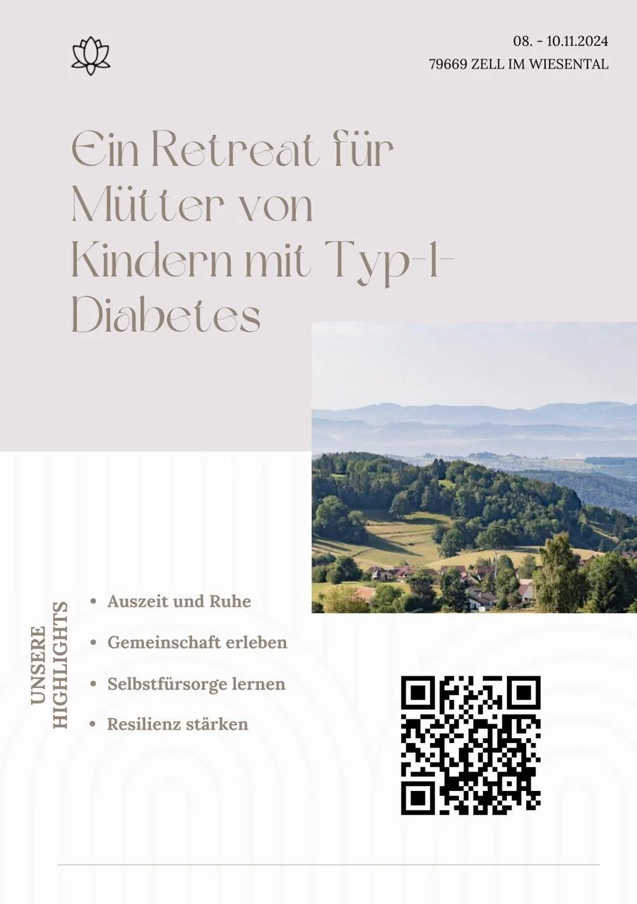 Podcast in German - Mindfulness and Resilience Retreat for mothers of children with diabetes type 1