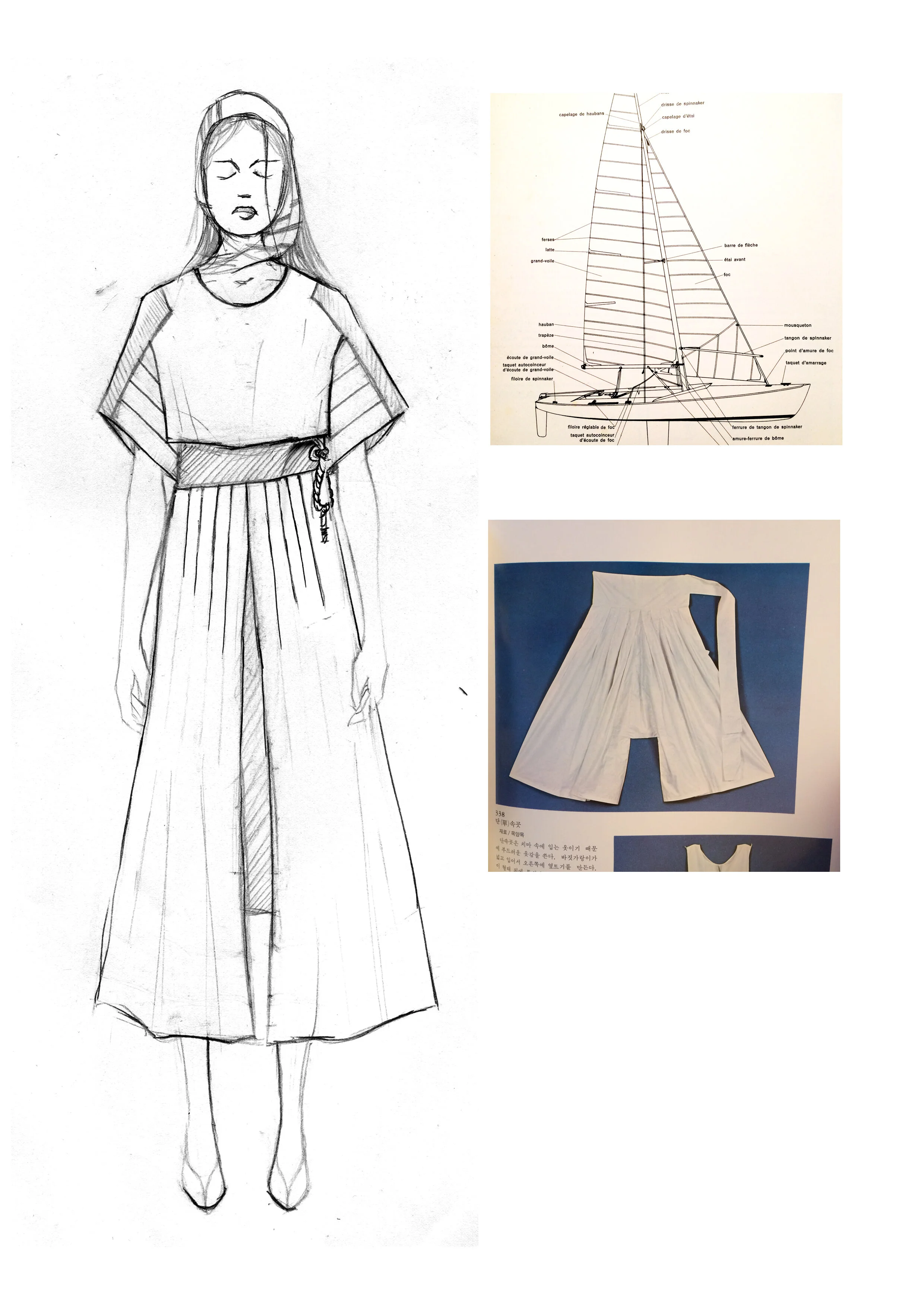 Sailes x Kung fu. Dessin ©Nicolas Capron.