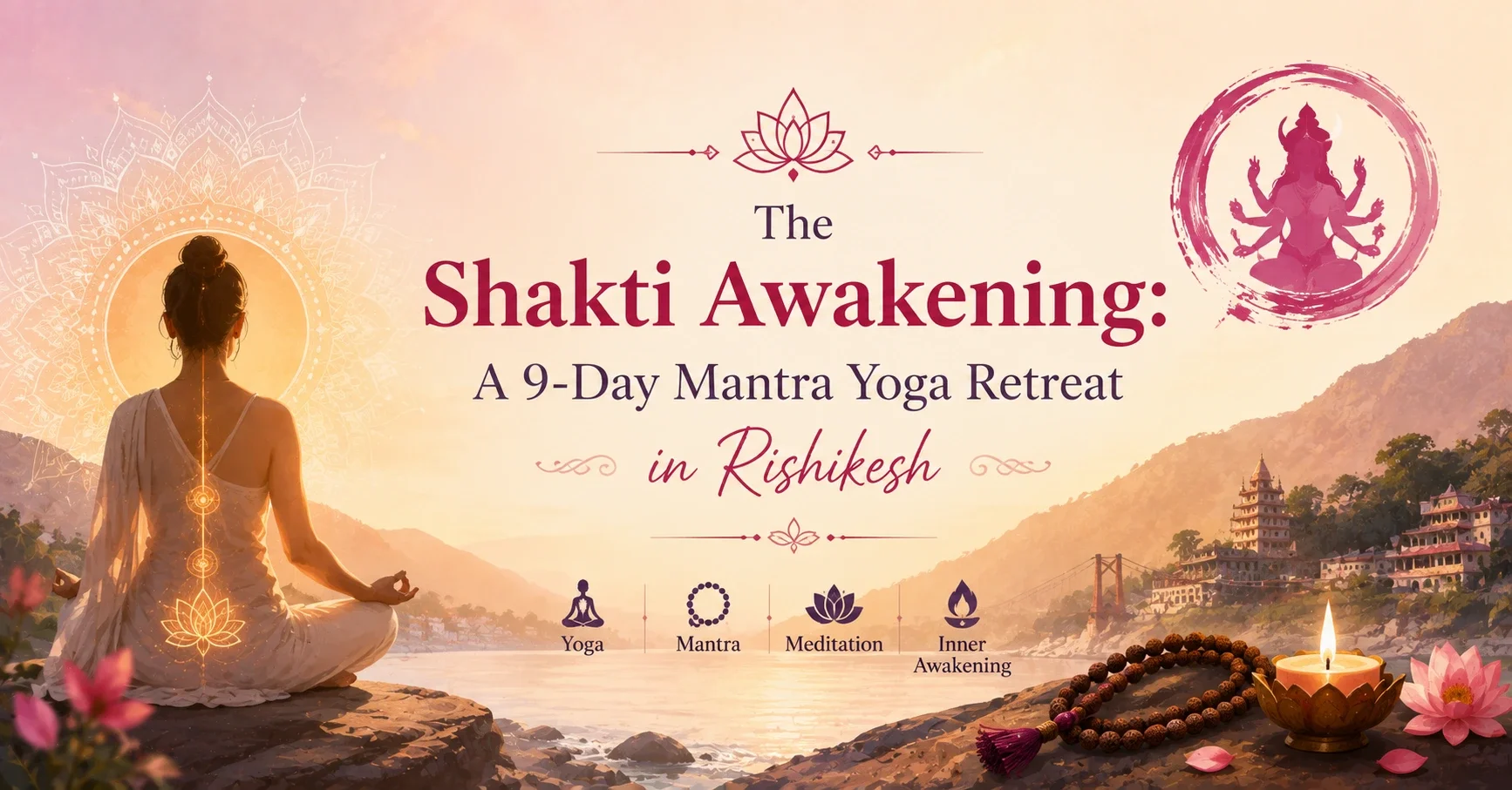 The Shakti Awakening: A 9-Day Mantra Yoga Retreat in Rishikesh