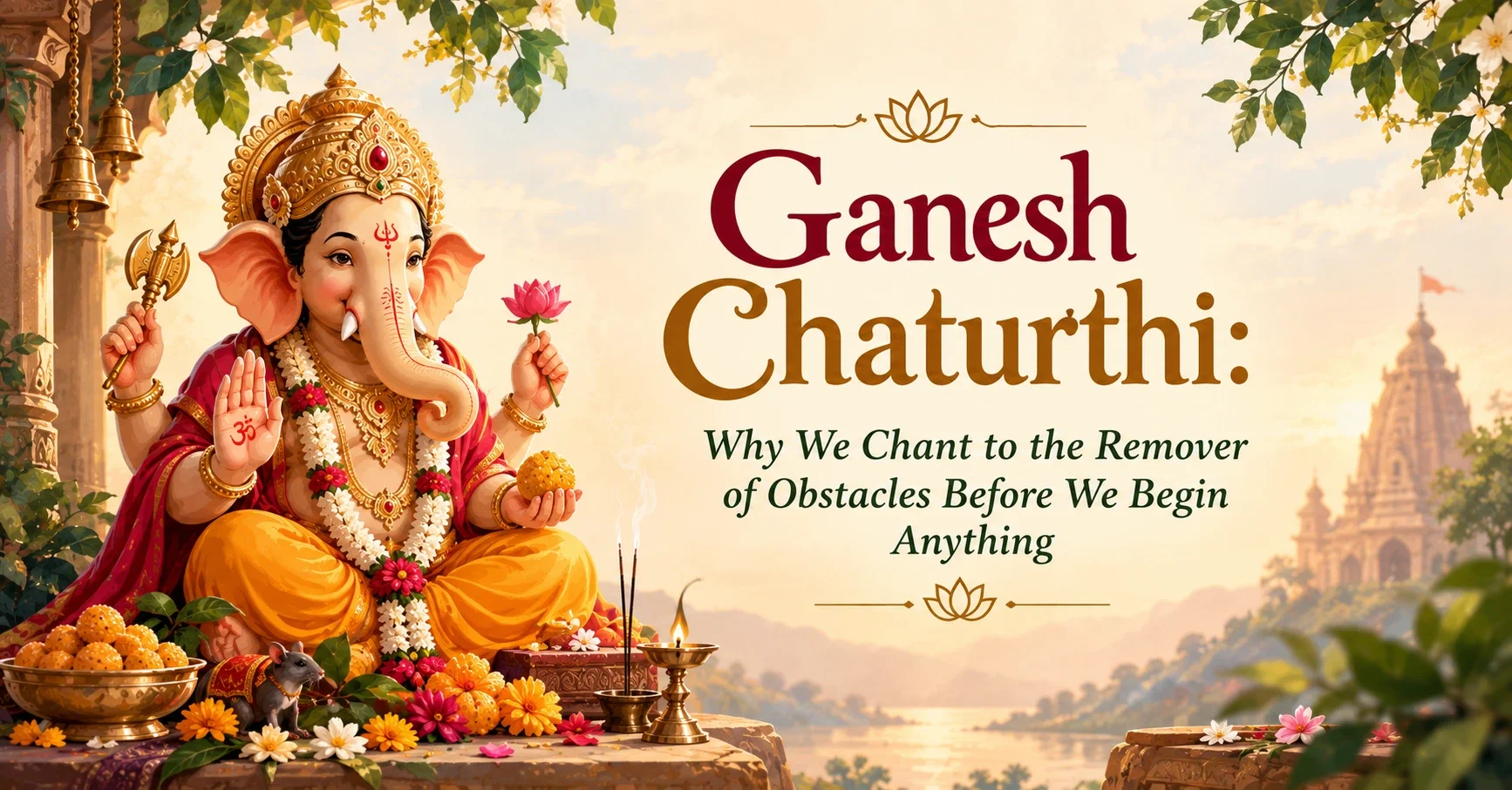 Ganesh Chaturthi: Why We Chant to the Remover of Obstacles Before We Begin Anything
