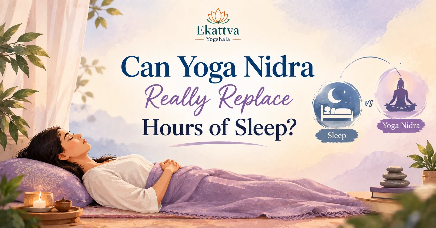Can Yoga Nidra Really Replace Hours of Sleep?