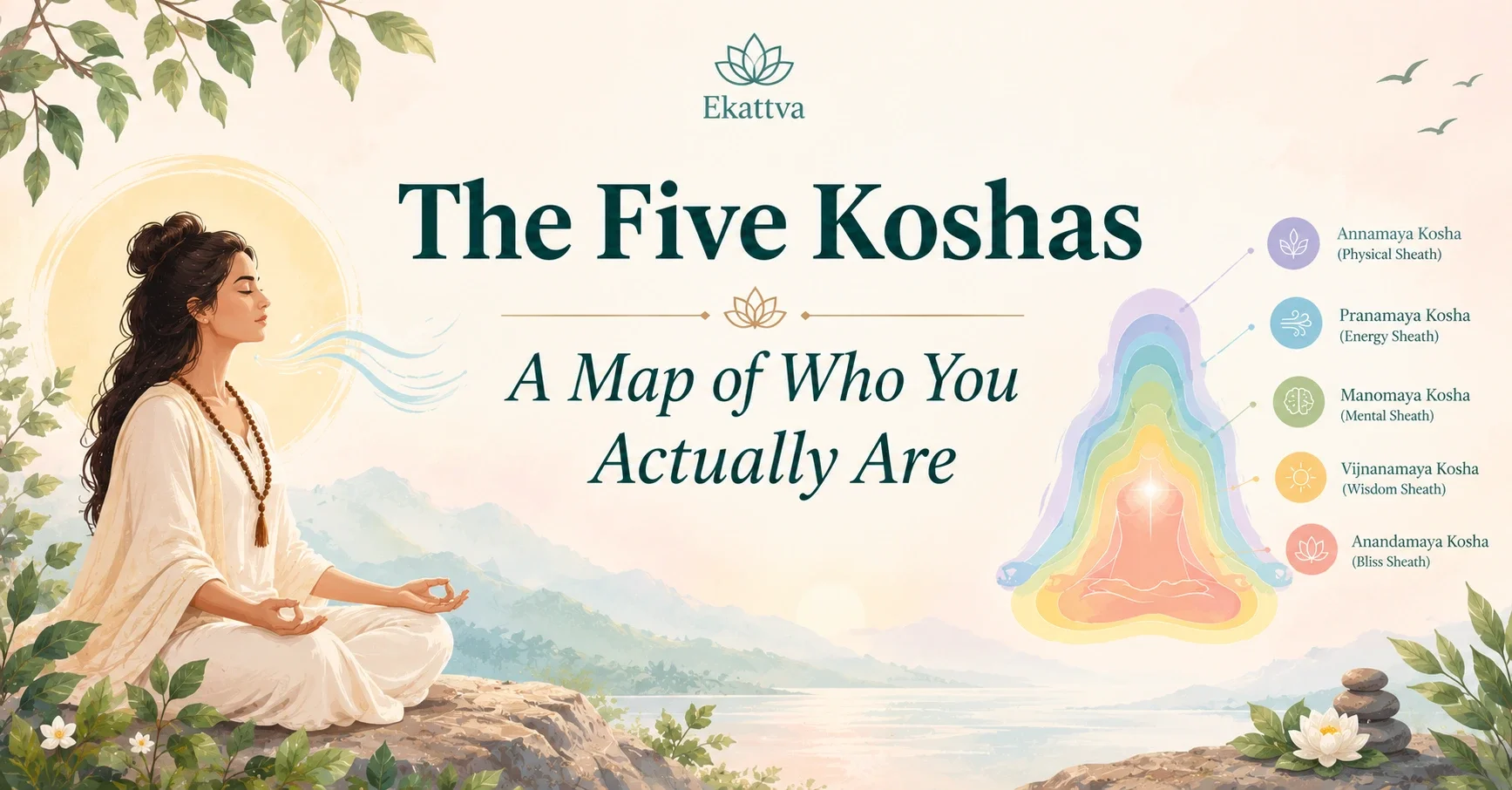 The Five Koshas — A Map of Who You Actually Are