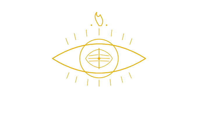 The Third Eye as an Open Book The Ajna chakra — drawn as an eye — whose iris is an open book with pages for lashes. Deeply Vedic, deeply intentional. It says: true knowledge is inner vision.