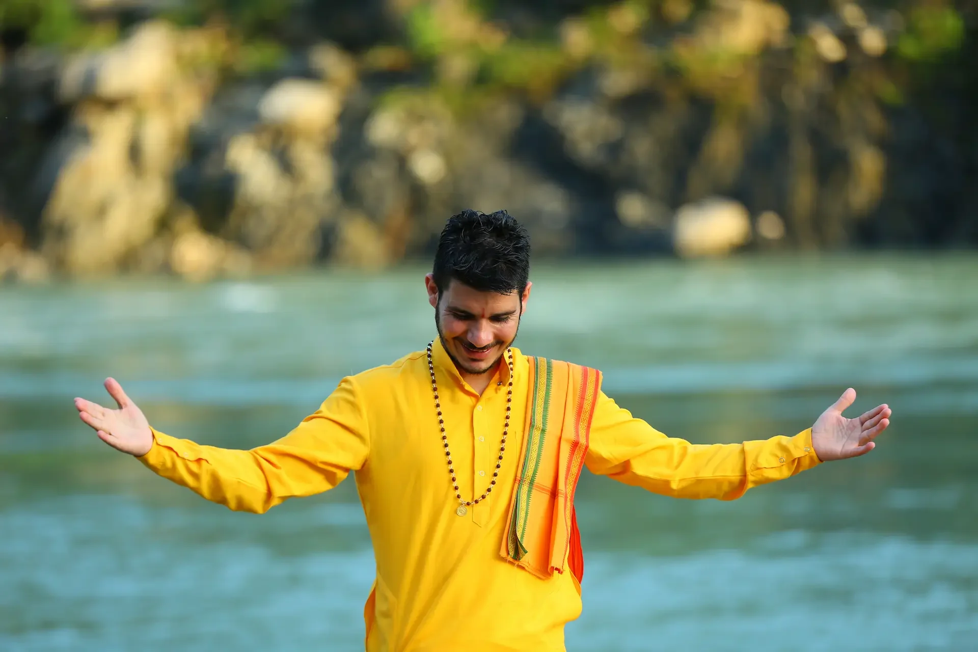 Manohar, the mantra sadhana master of Parmartha Matha lineage.