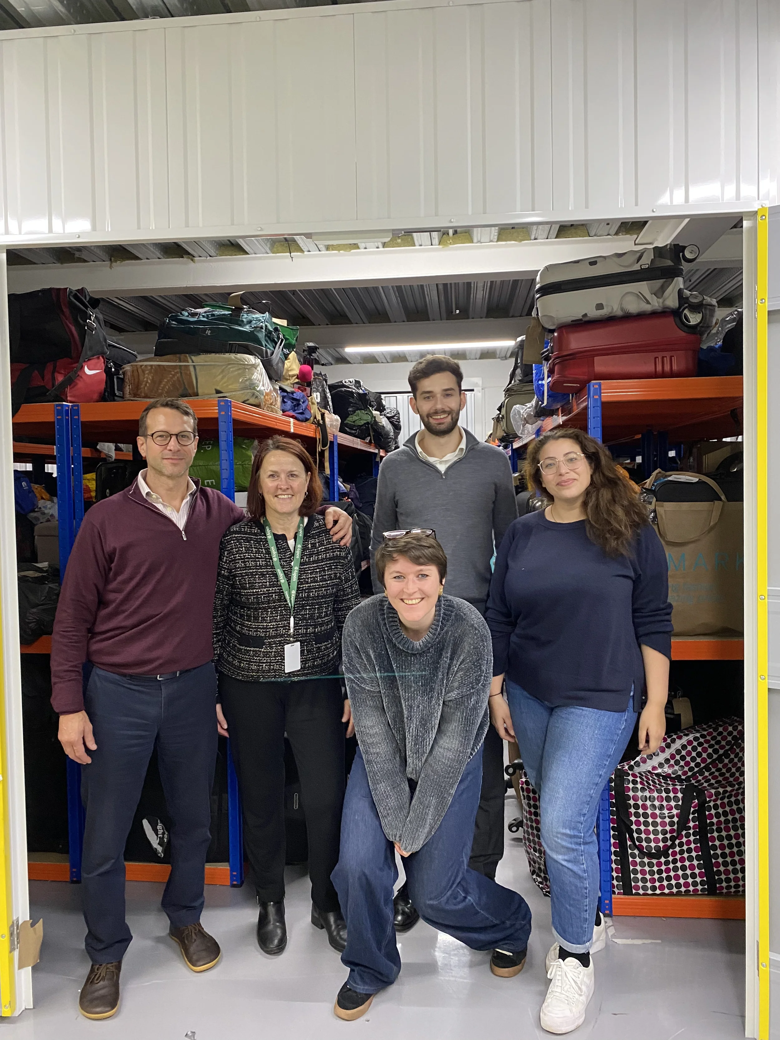 Visits from our amazing funders!