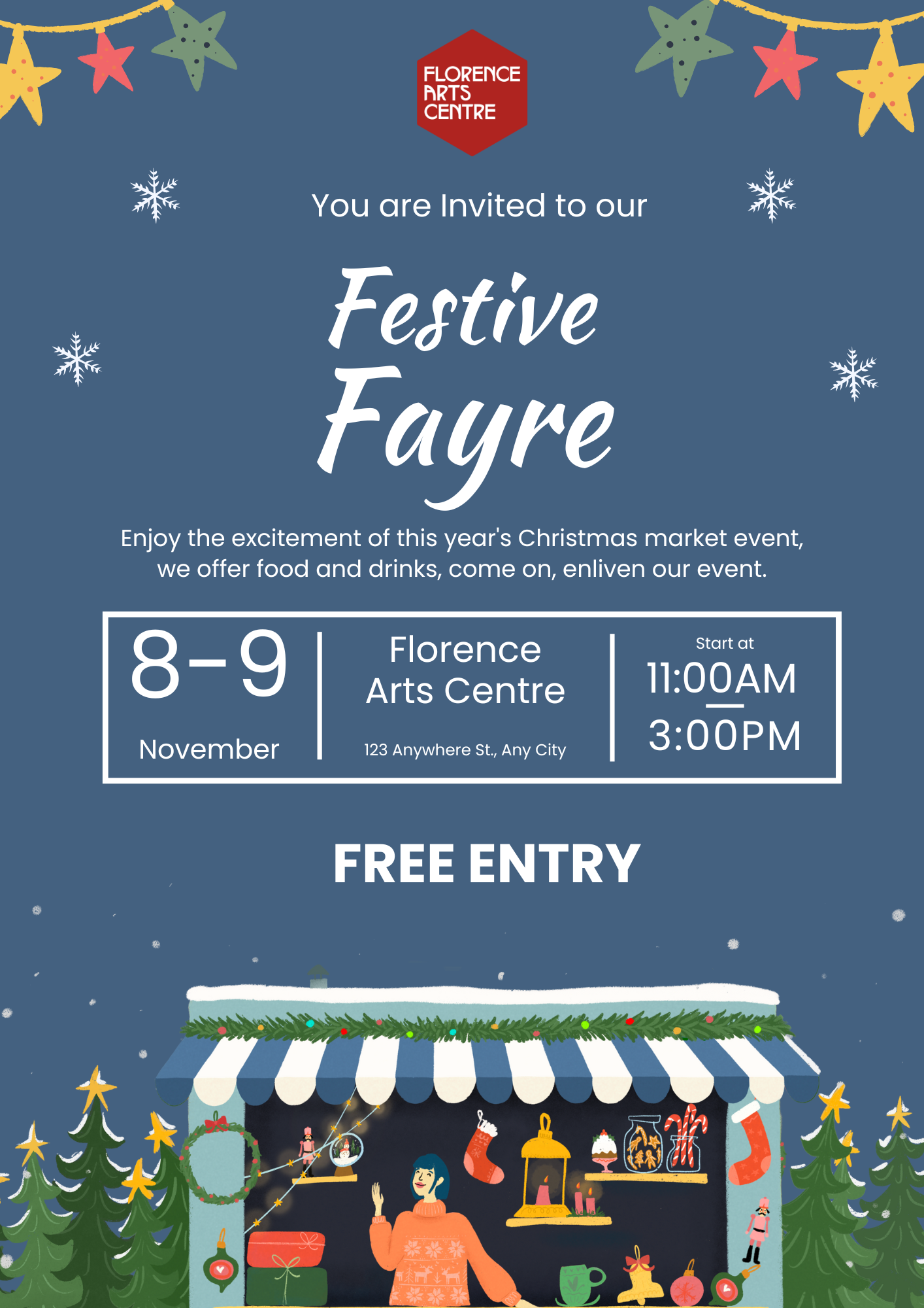Florence Festive Fayre - FREE ENTRY