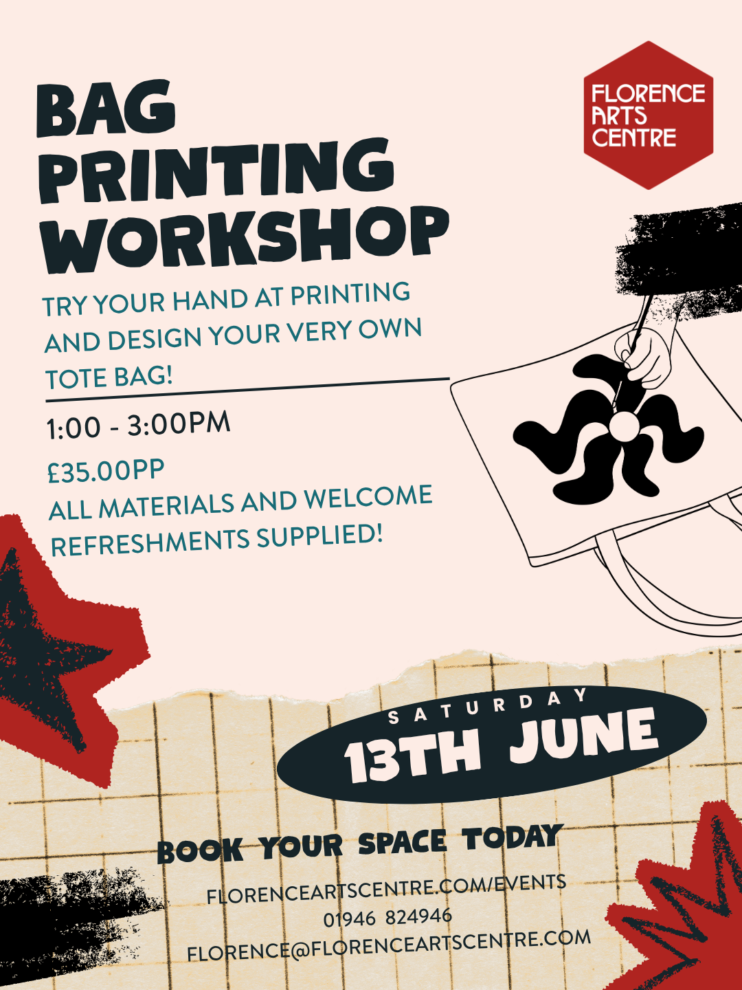 Bag Printing Workshop - £35