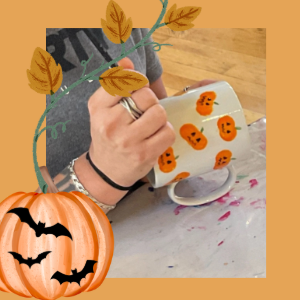 Halloween Mug Painting - £25