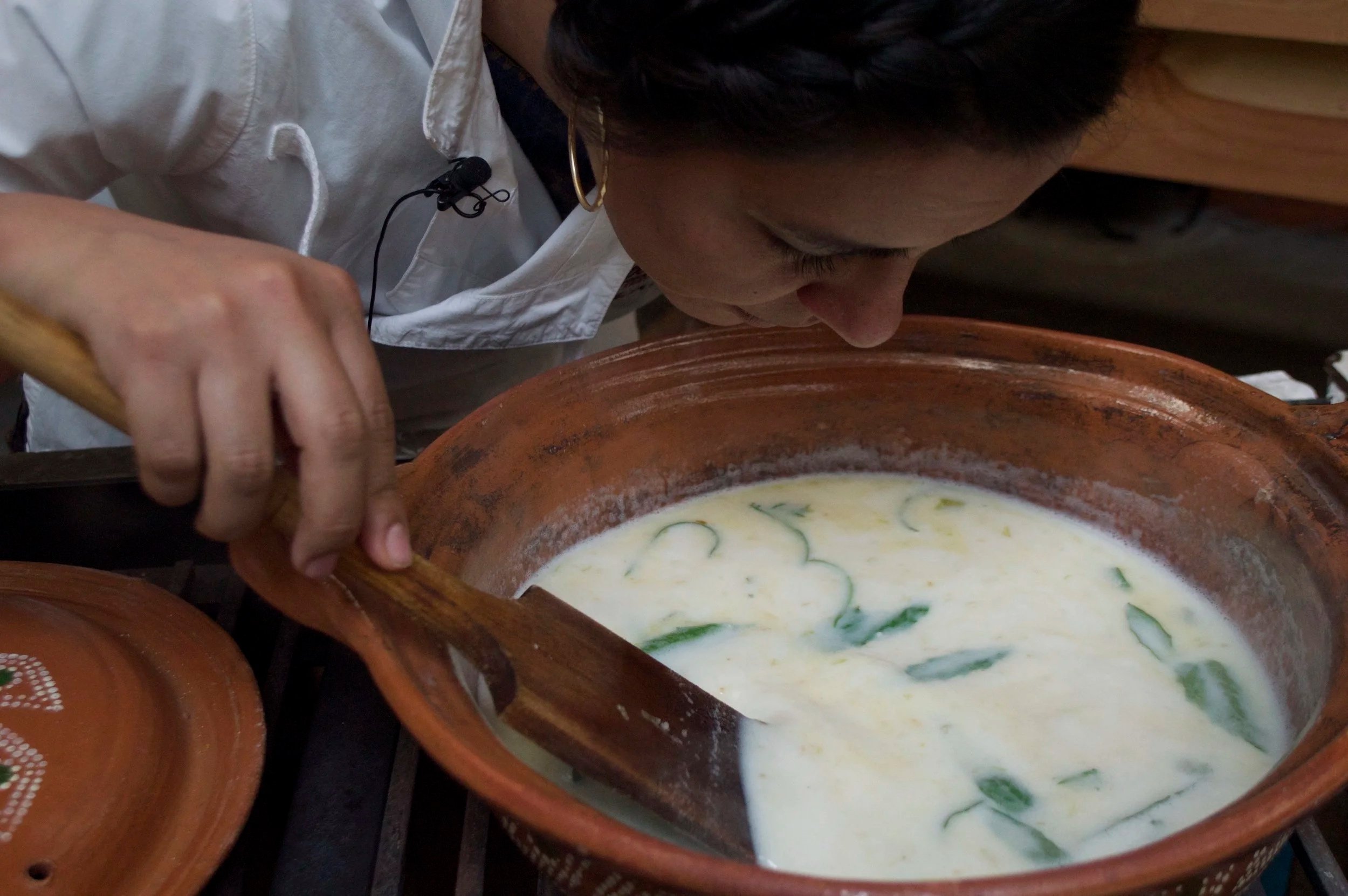 Ixchel's Jalapeño Cream Rice with Epazote