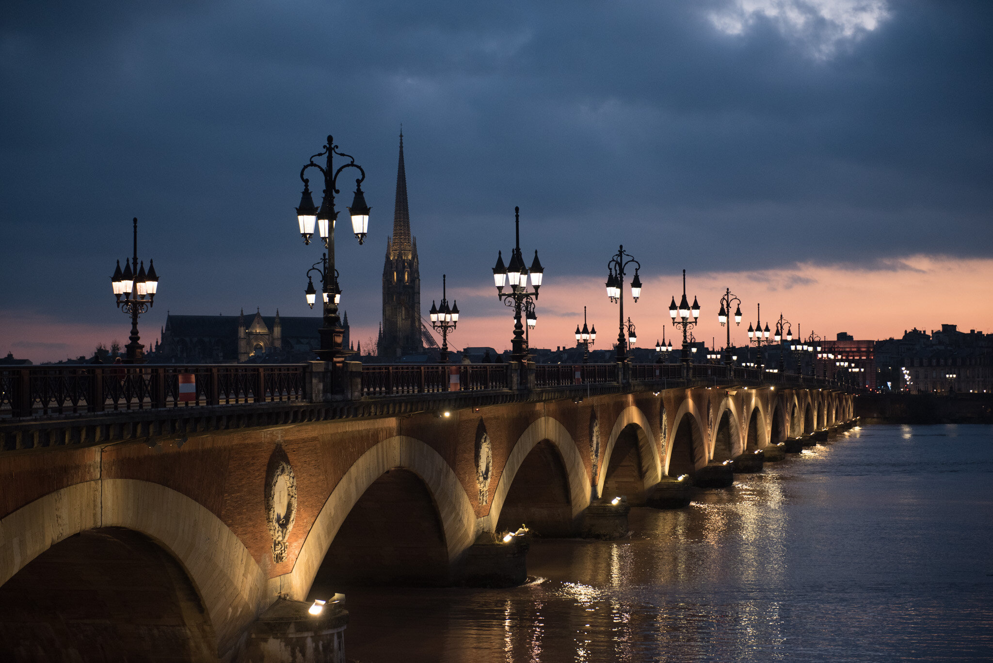    'Bordeaux' National Geographic U.K.    The ‘pont de Pierre’ over the Garonne River 