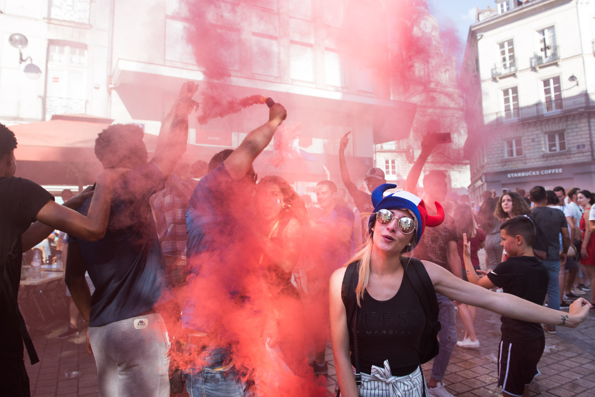    Soccer world cup final, Nantes   