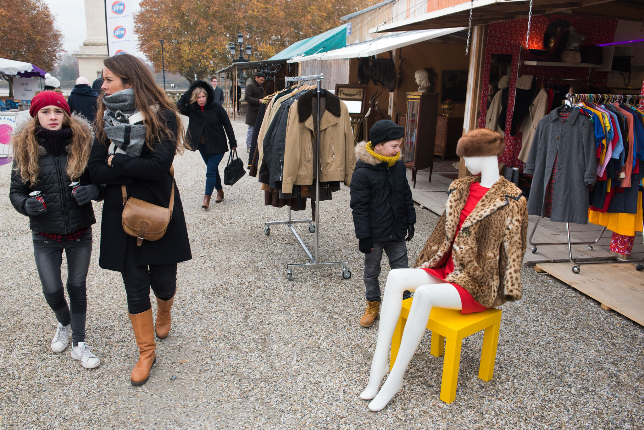    'Bordeaux' National Geographic U.K.    Locals visiting the weekend market. 