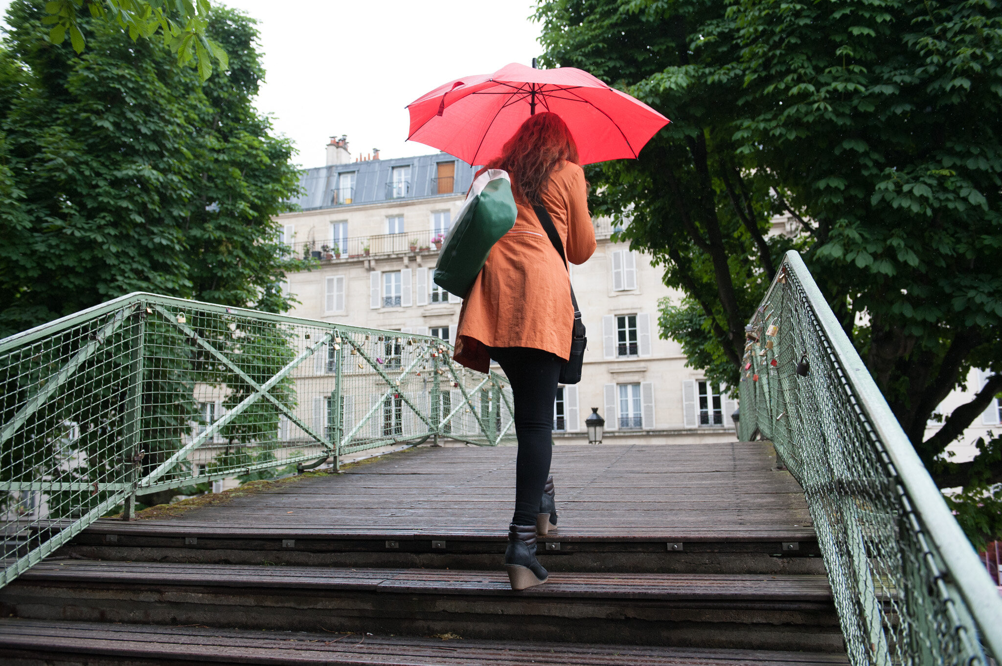    'Canal St. Martin' for National Geographic Traveler    Bridge over canal St. Martin, Paris 