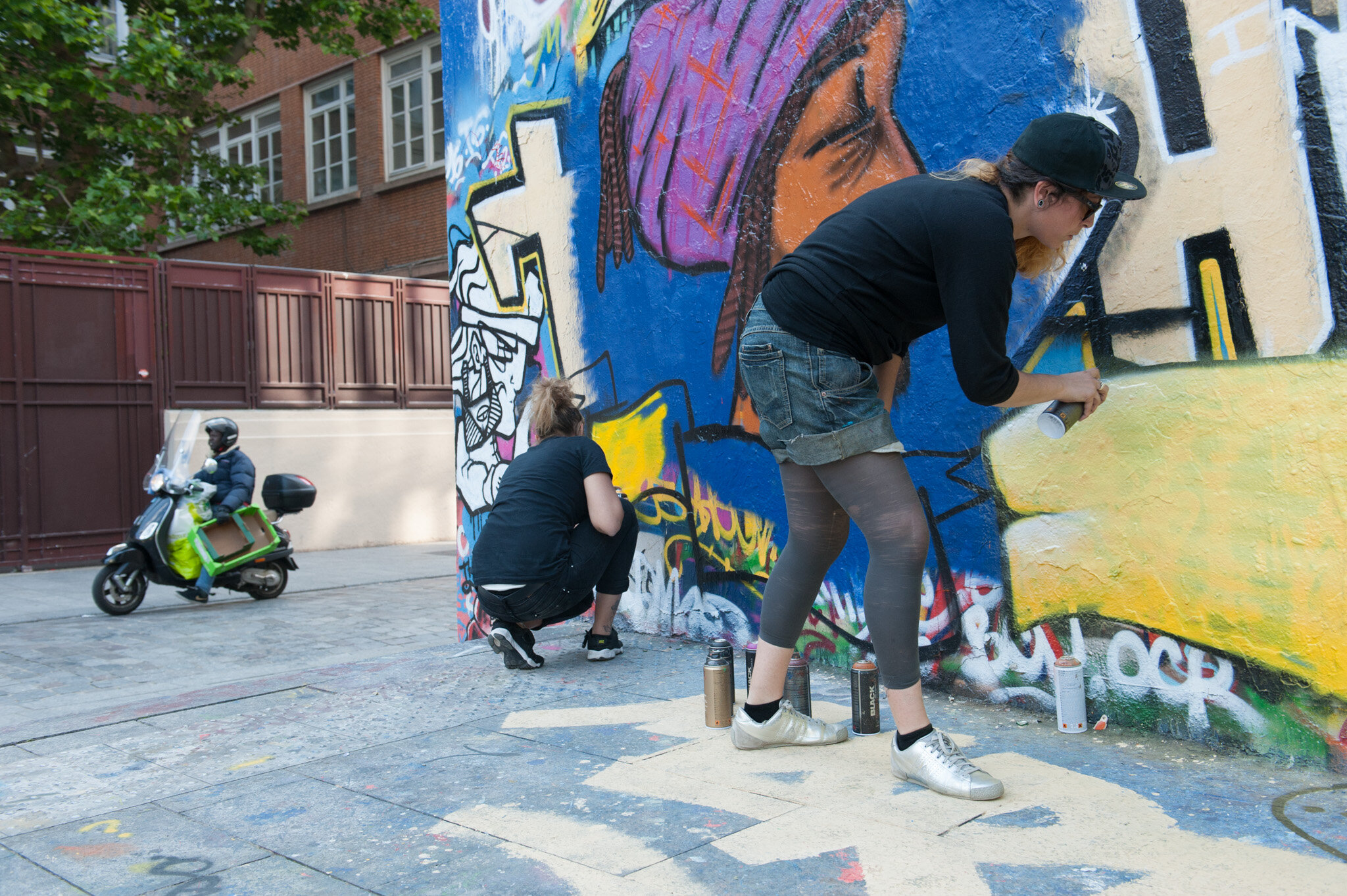    'Canal St. Martin' for National Geographic Traveler    Graffiti artists  