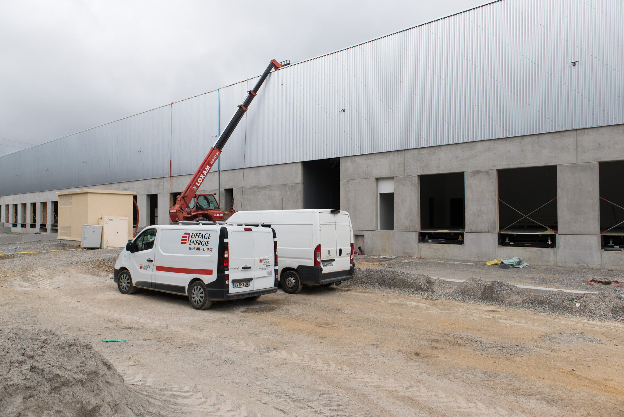    Nouveau/new MIN de Nantes pour Eiffage construction    Construction 