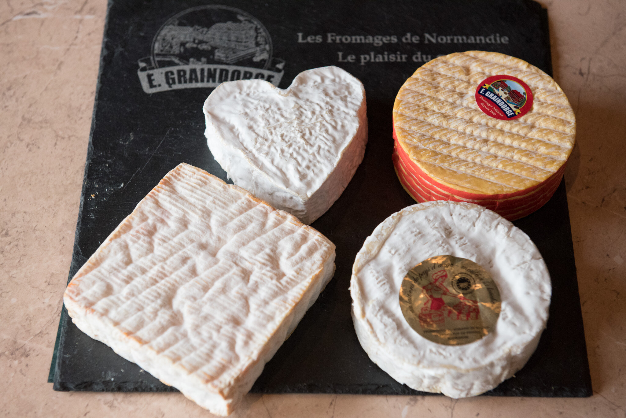    Graindorge cheese for 'Culture' U.S.    Selection of Graindorge cheeses 