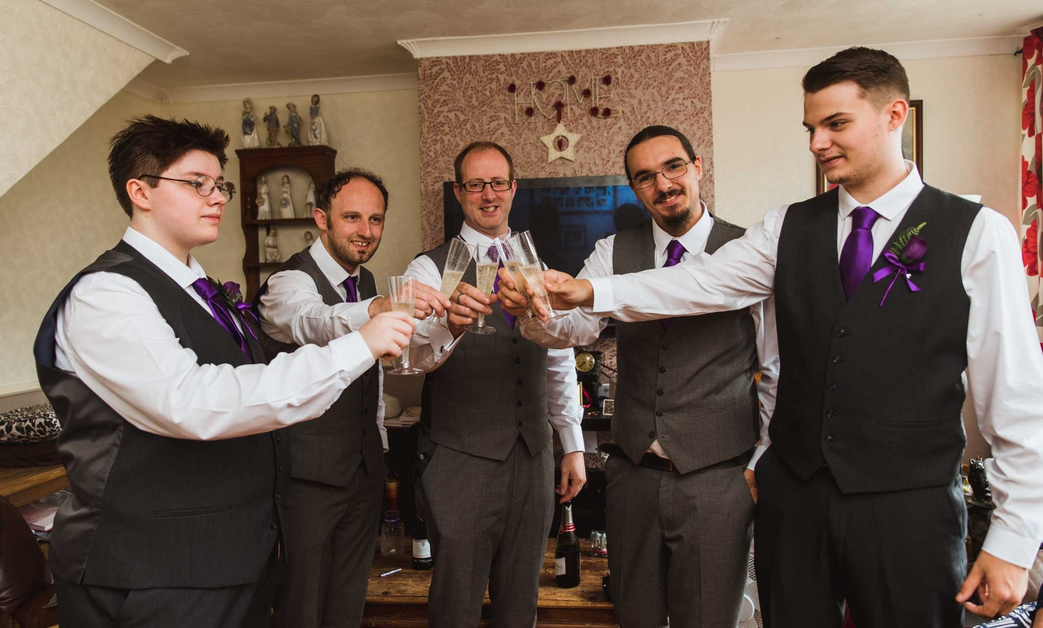  cheers with grooms family in their house  church green, holywood bt18 9dw  