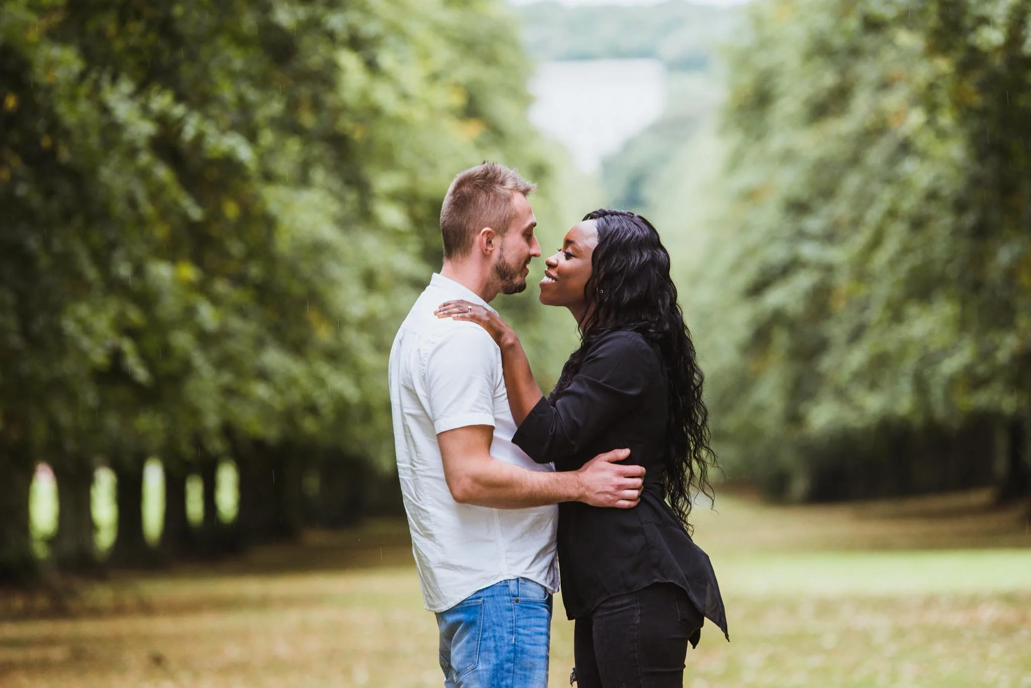 Family Engagement Pictures in Stormont Estate