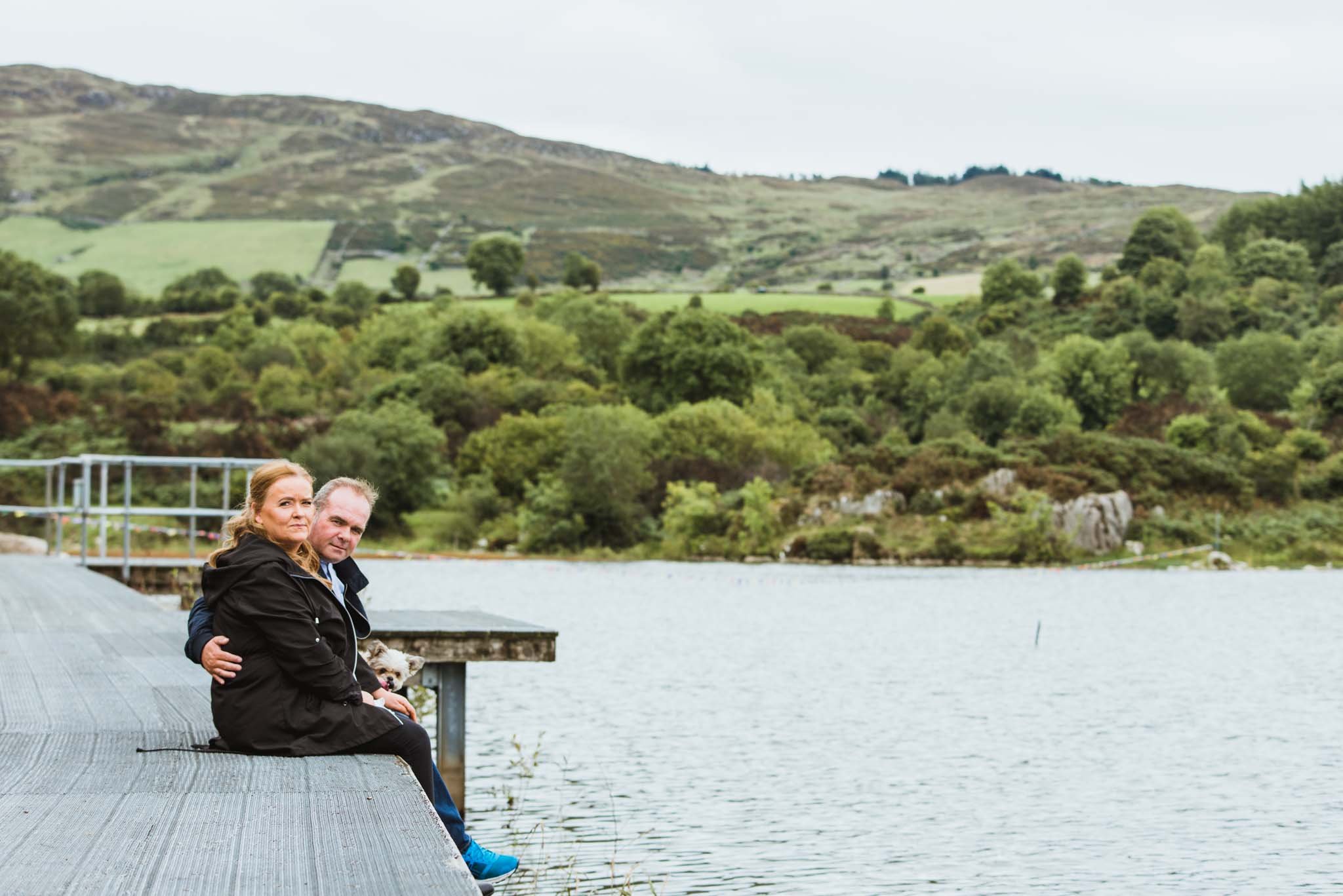 Camlough Lake Engagement Photos in Newry