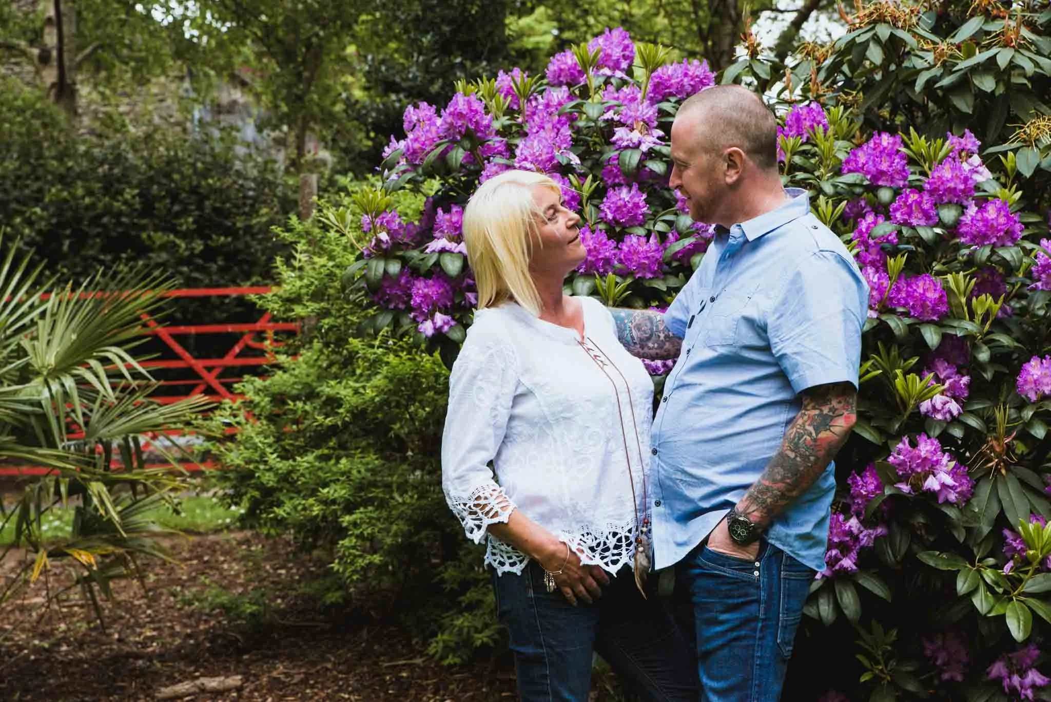 Surprise Tannaghmore Gardens Engagement Photos in Lurgan