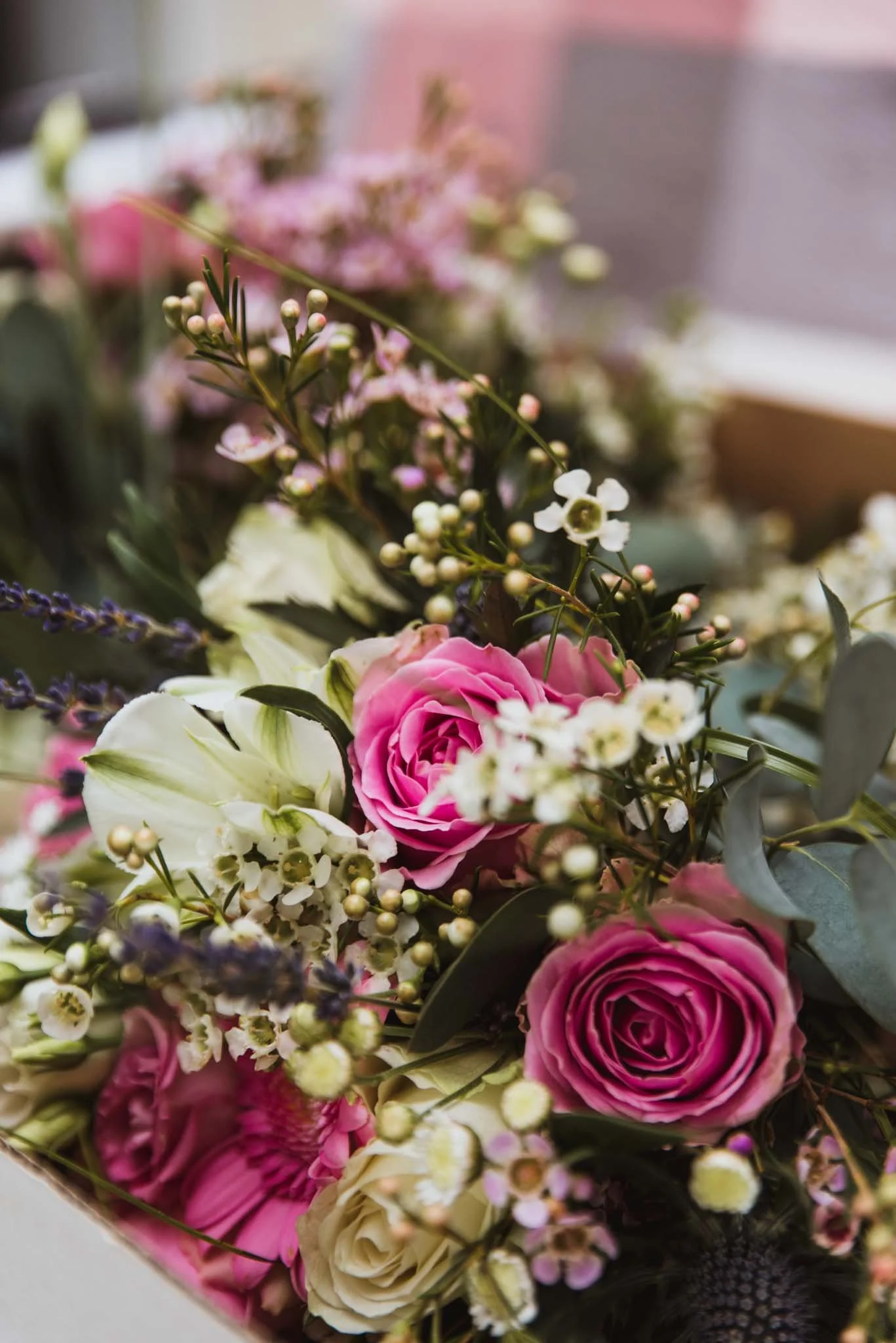 Close-up of a beautiful bouquet.