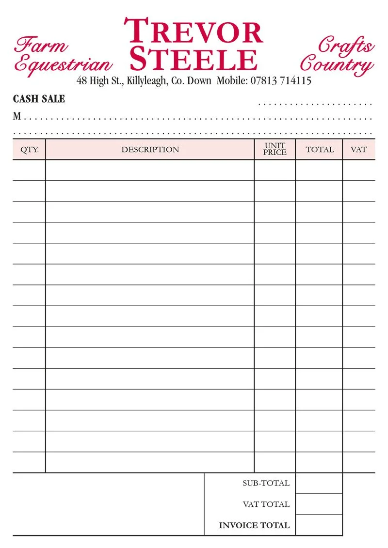 NCR Book Printing Northern Ireland
