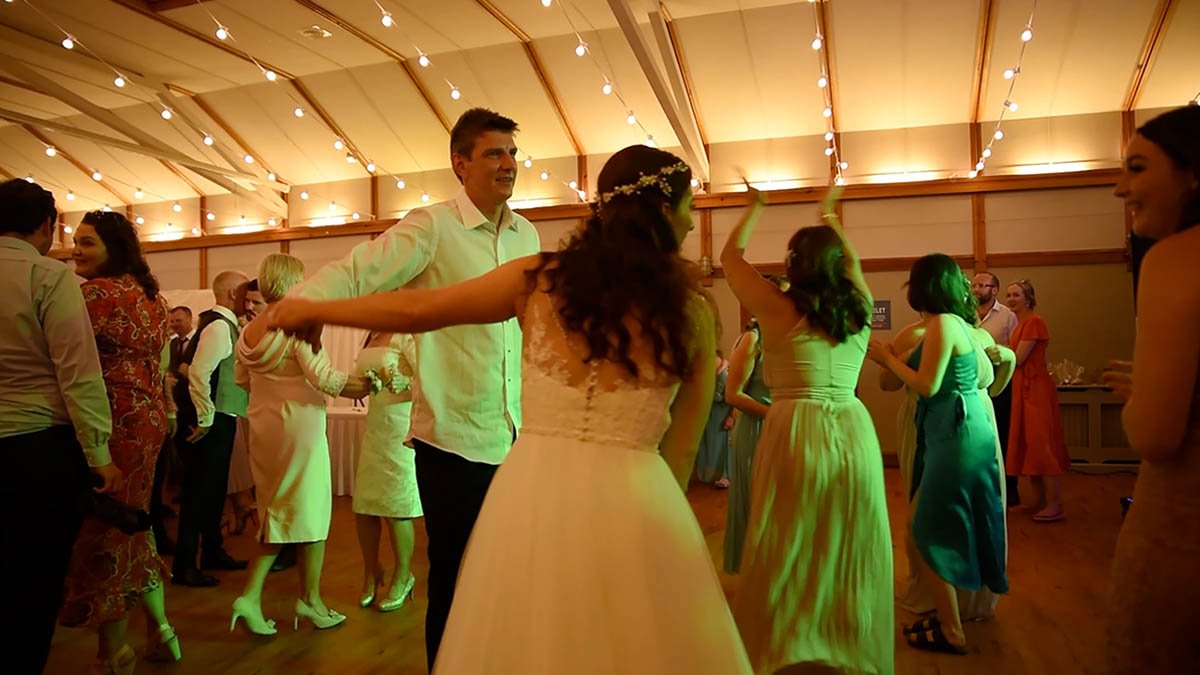 First dance in the couples' reception.