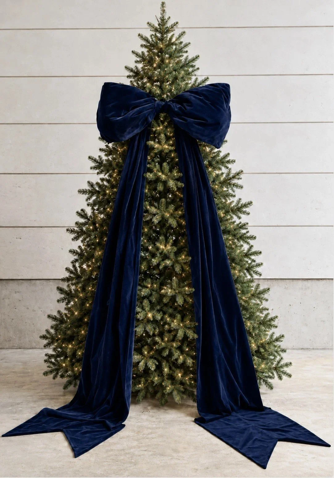The Bow in midnight blue