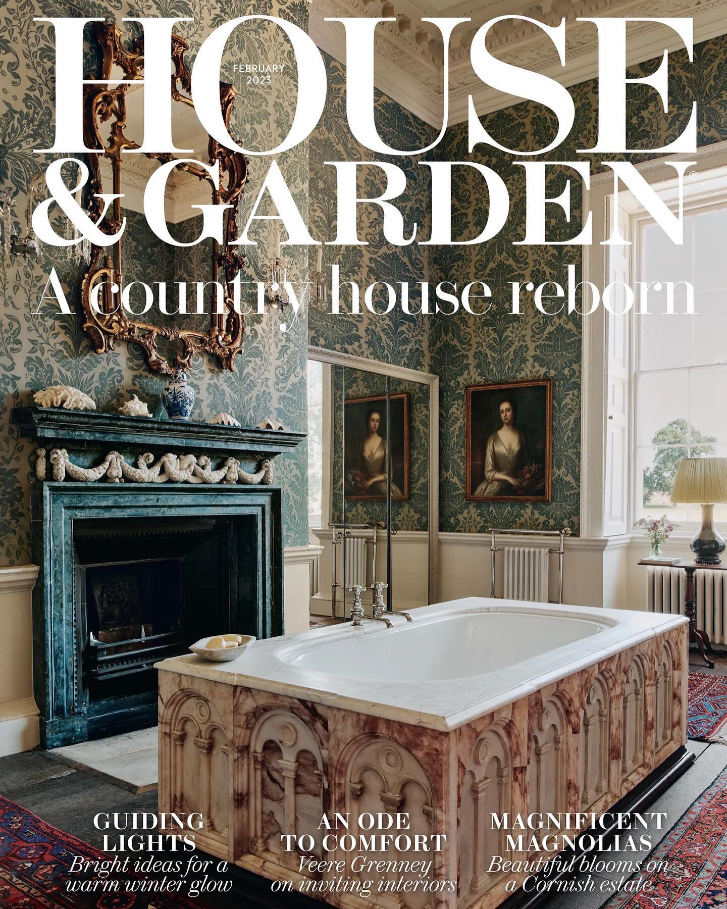 Honoured to have this month&rsquo;s cover of House &amp; Garden magazine @houseandgardenuk with the story on the amazing Wolterton Hall  @woltertonpark. It truly is a country house reborn and showcases the talents of its owners Peter Sheppard and Kei