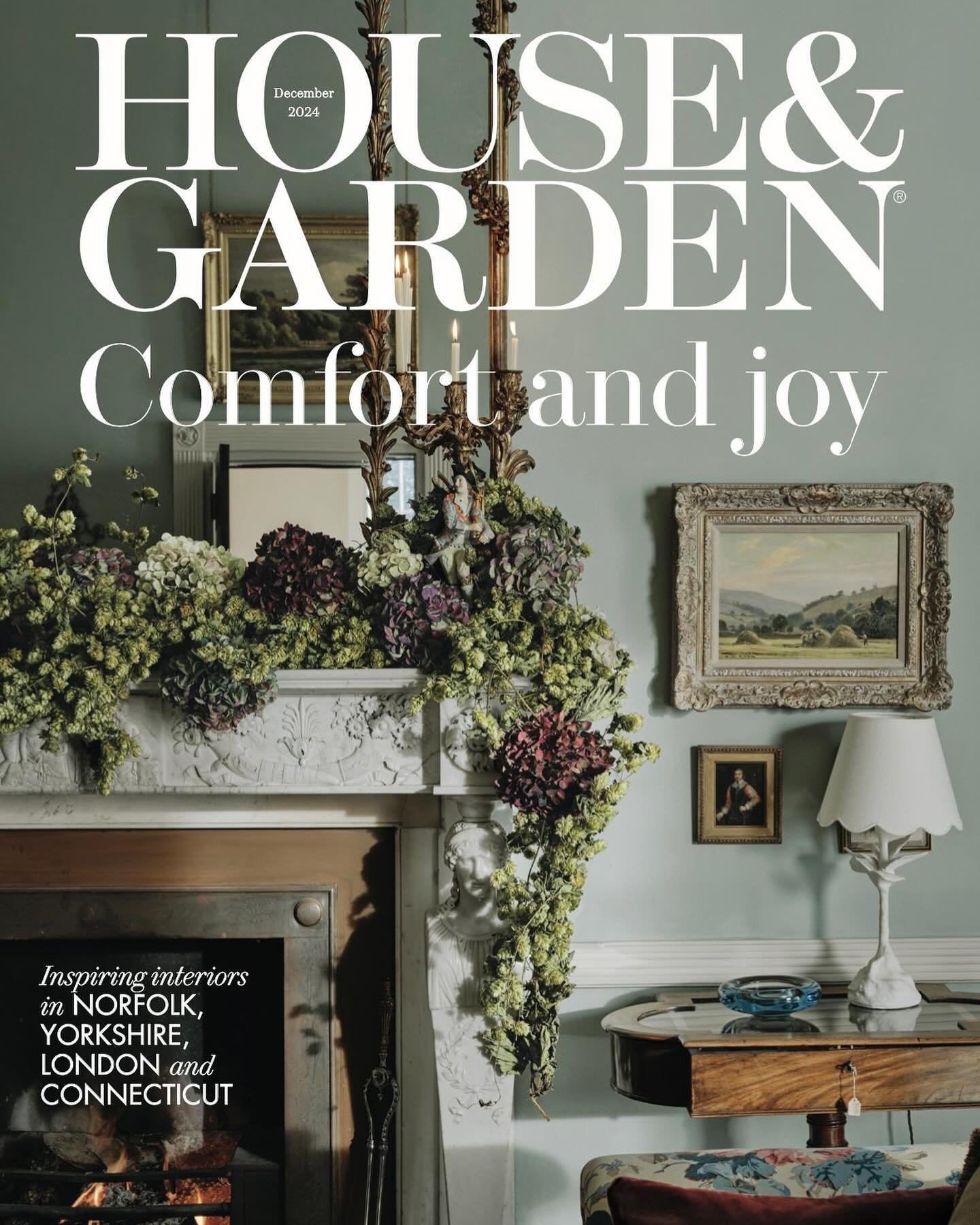 Huge thanks to @hattabyng &amp; @owengale at @houseandgardenuk for this commission - what a lovely family home. Honoured to see it on this month&rsquo;s cover.