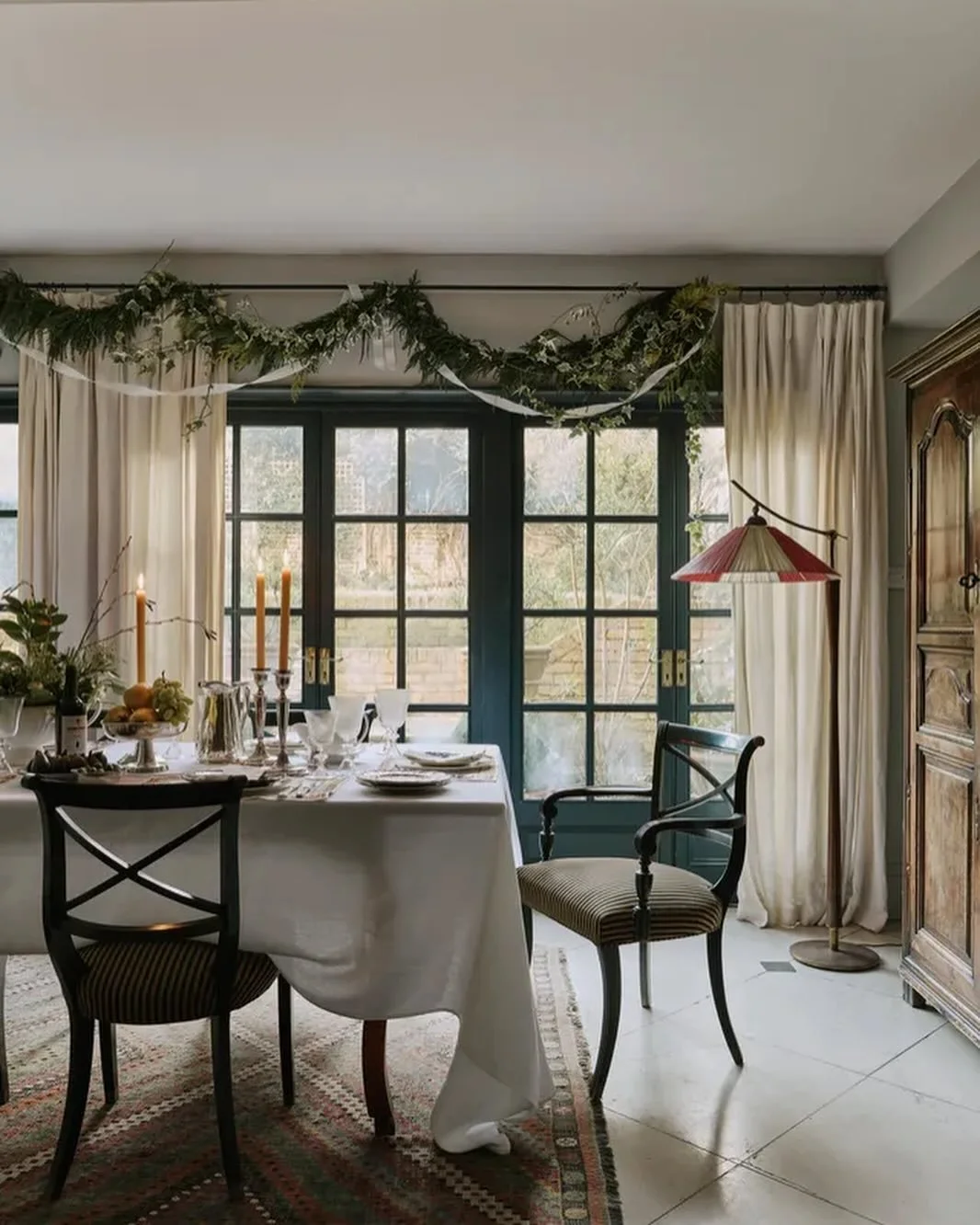 The home of Eva Karatiannis, the founder of childrenswear brand @caramellondon for @houseandgardenuk.