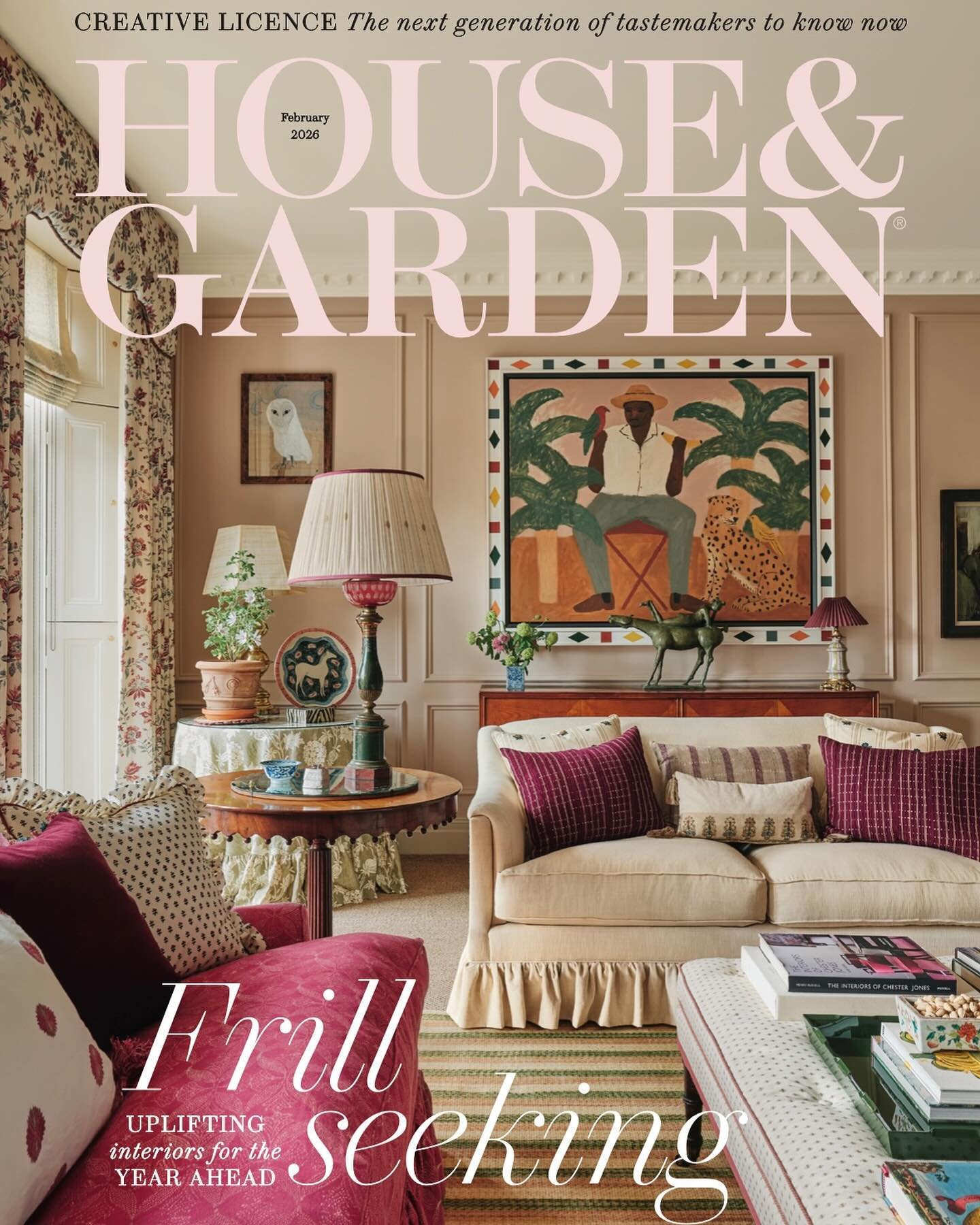 Pleased to have made this months @houseandgardenuk  February cover with @stella_weatherall first solo project. What a wonderful start to the year. Words by @aabowes, location stylist @maximilianhurd , location editor @christabelchubb  and editor @int