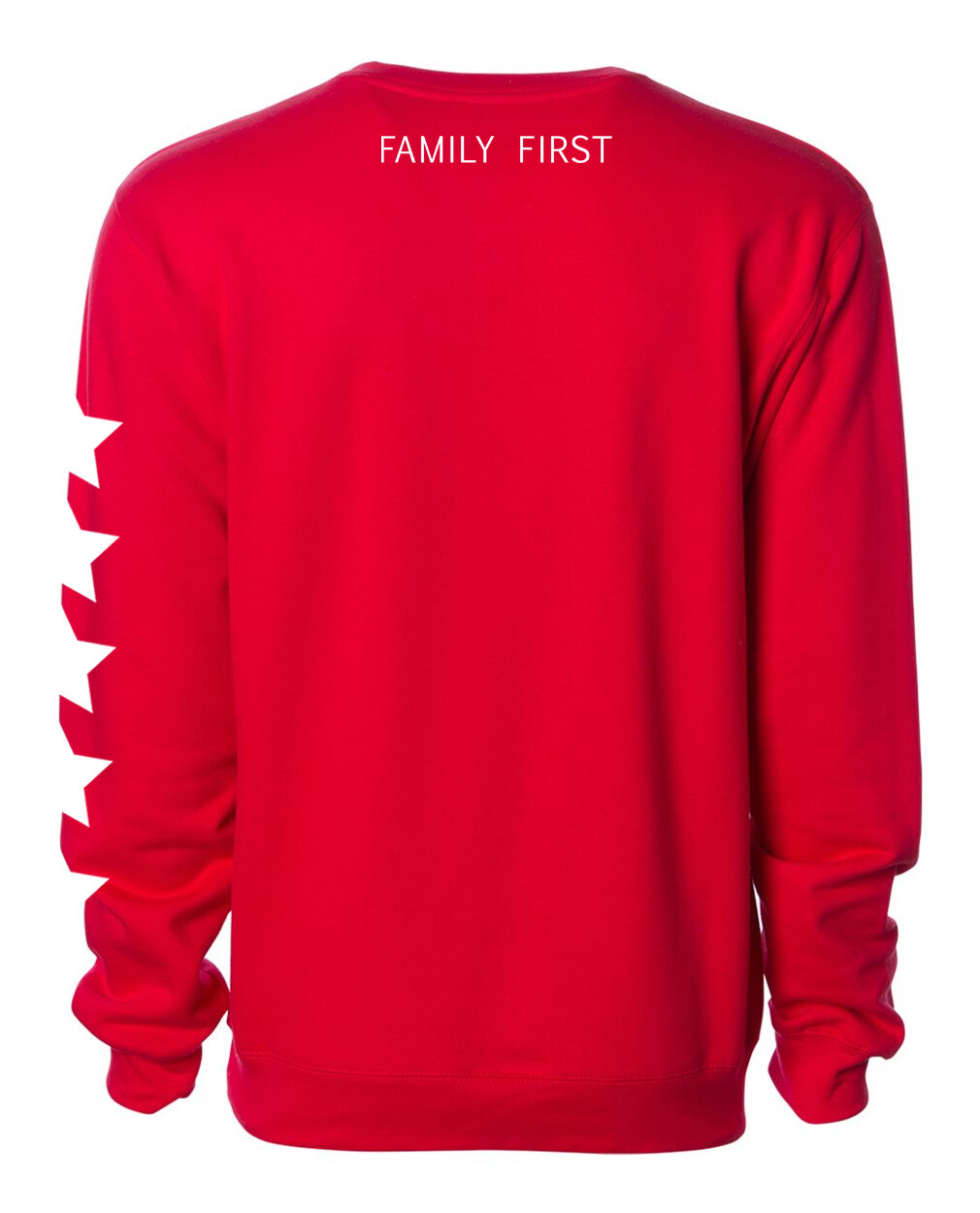 Citi Team - Men's Red Crewneck Sweatshirt - Back.jpg