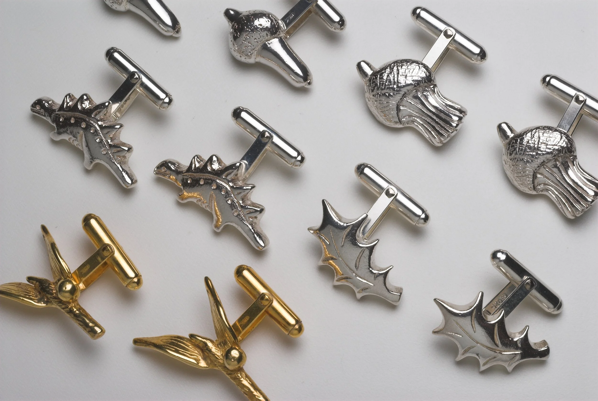 Silver Handmade Cufflinks - Range 3