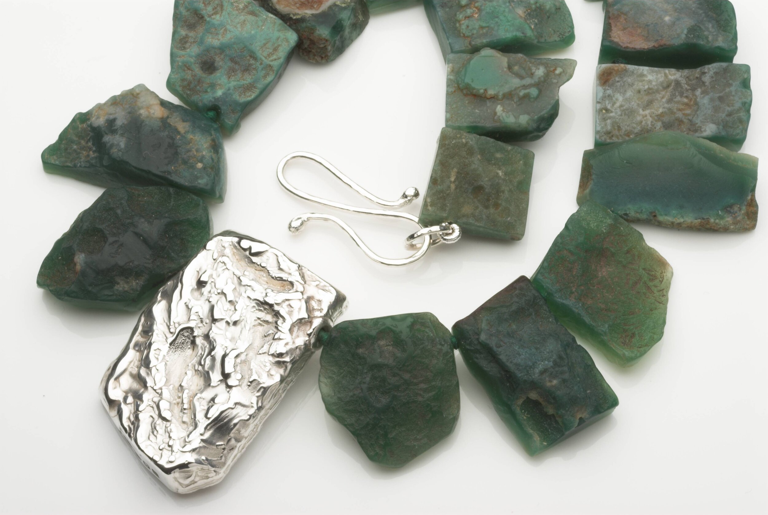 Mtorolite Stone Necklace with hallmarked silver shape £850.jpg