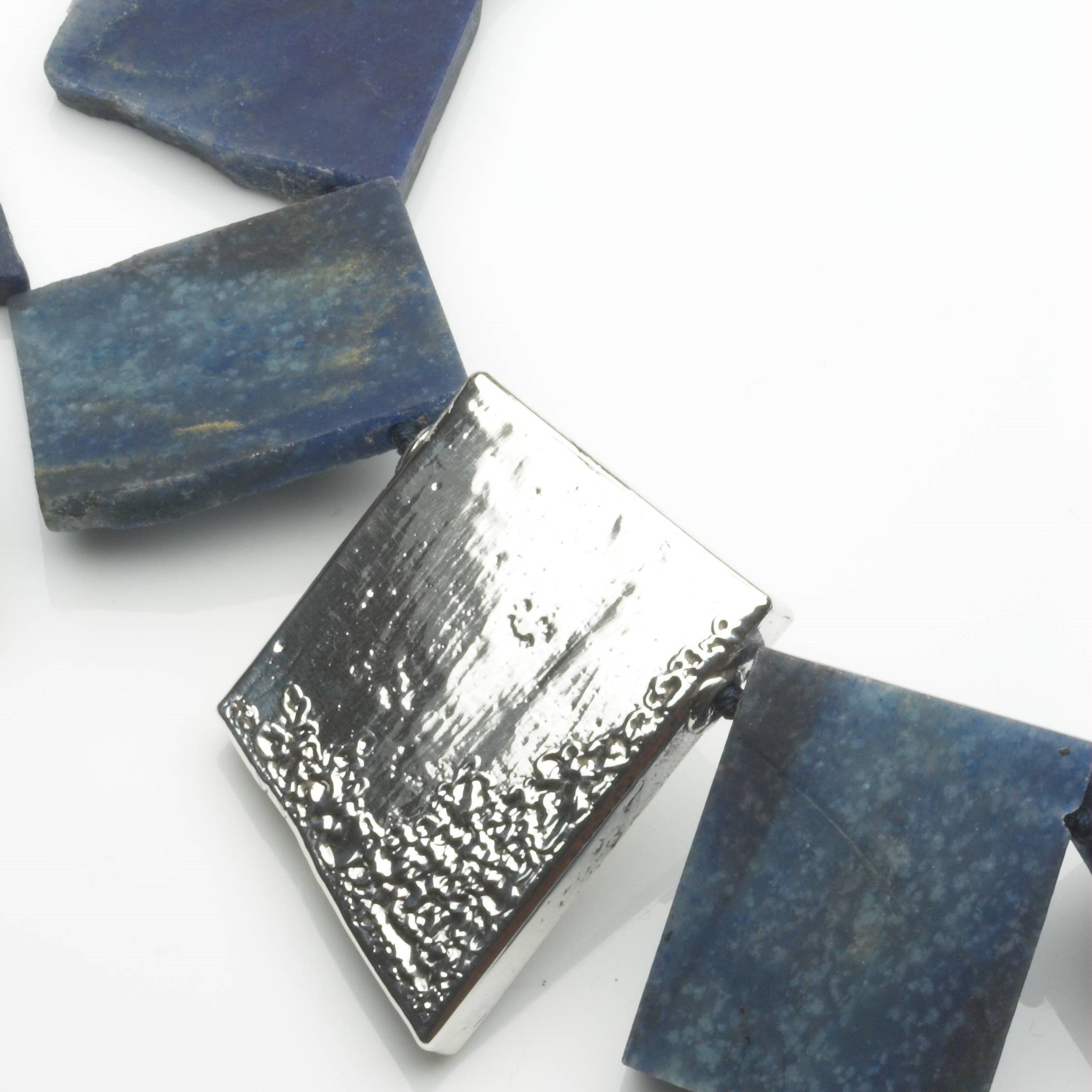 Blue Aventurine Necklaces with Silver hallmarked shapes £690 and £790 (2).jpg