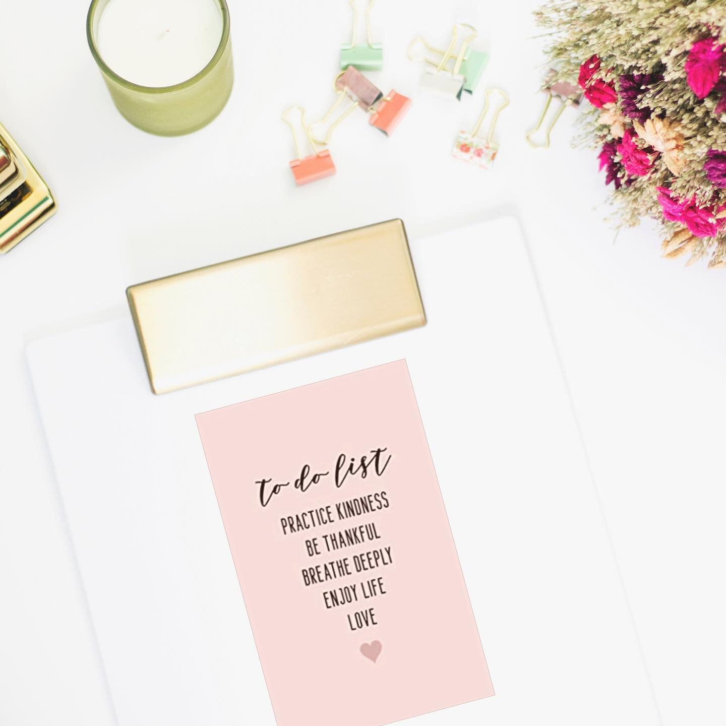 I always have a full to do list. Between real estate, owning a company and being a Momma most times it&rsquo;s never ending. These are some everyday items I do not compromise on.

There are always enough hours in the day to practice kindness, be than